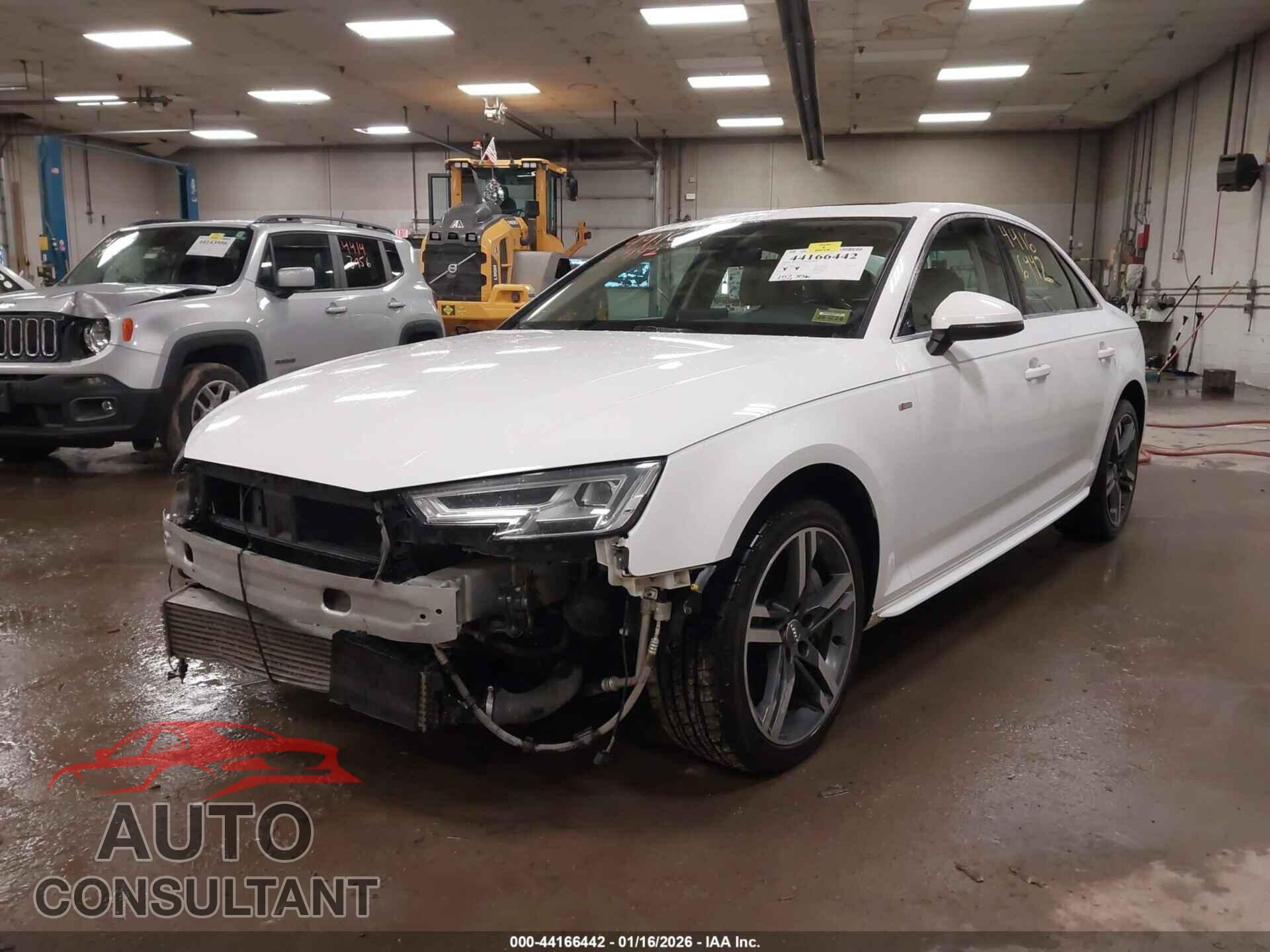 AUDI A4 2017 - WAUENAF41HN037254