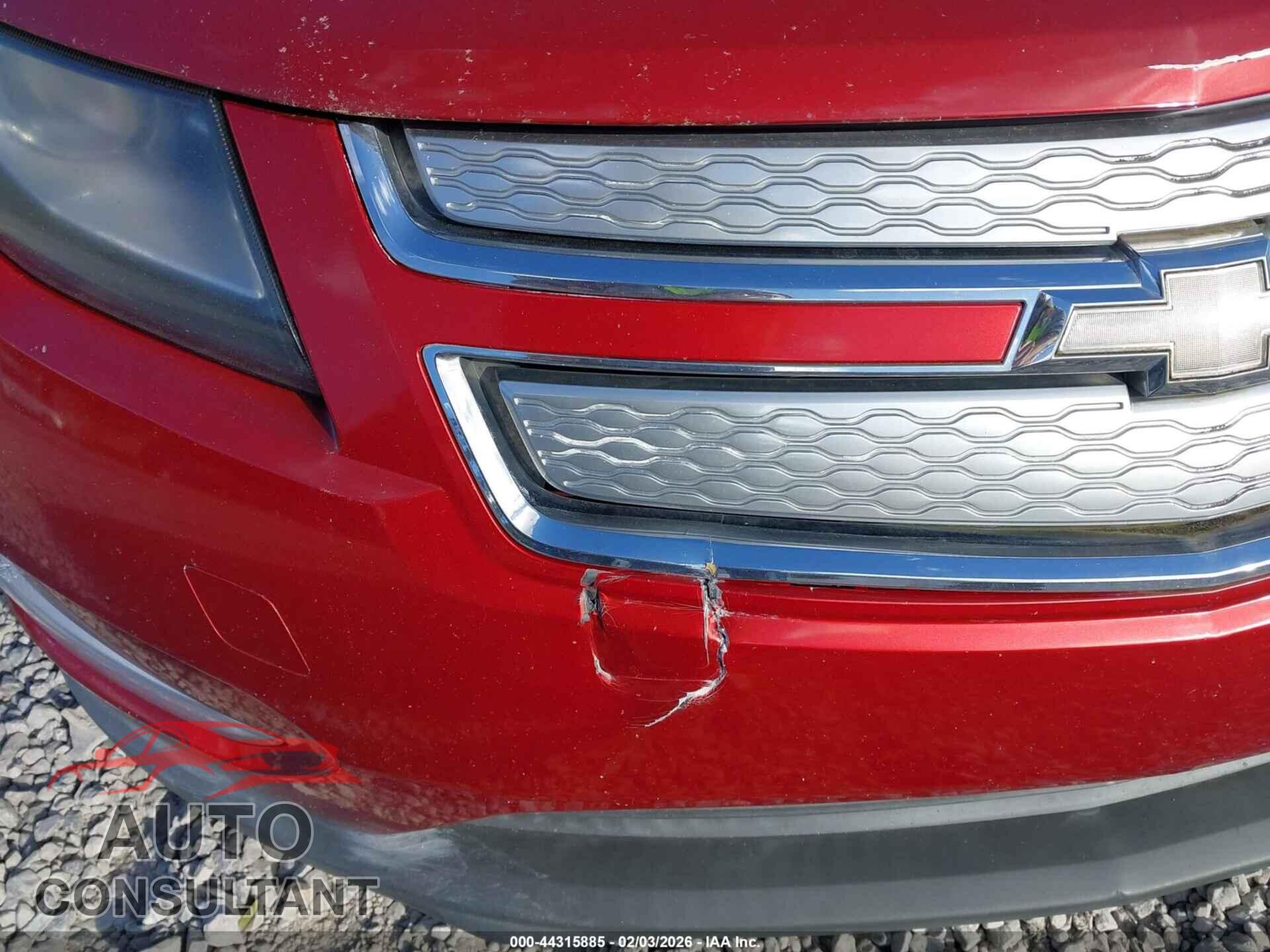 CHEVROLET VOLT 2012 - 1G1RB6E40CU123769