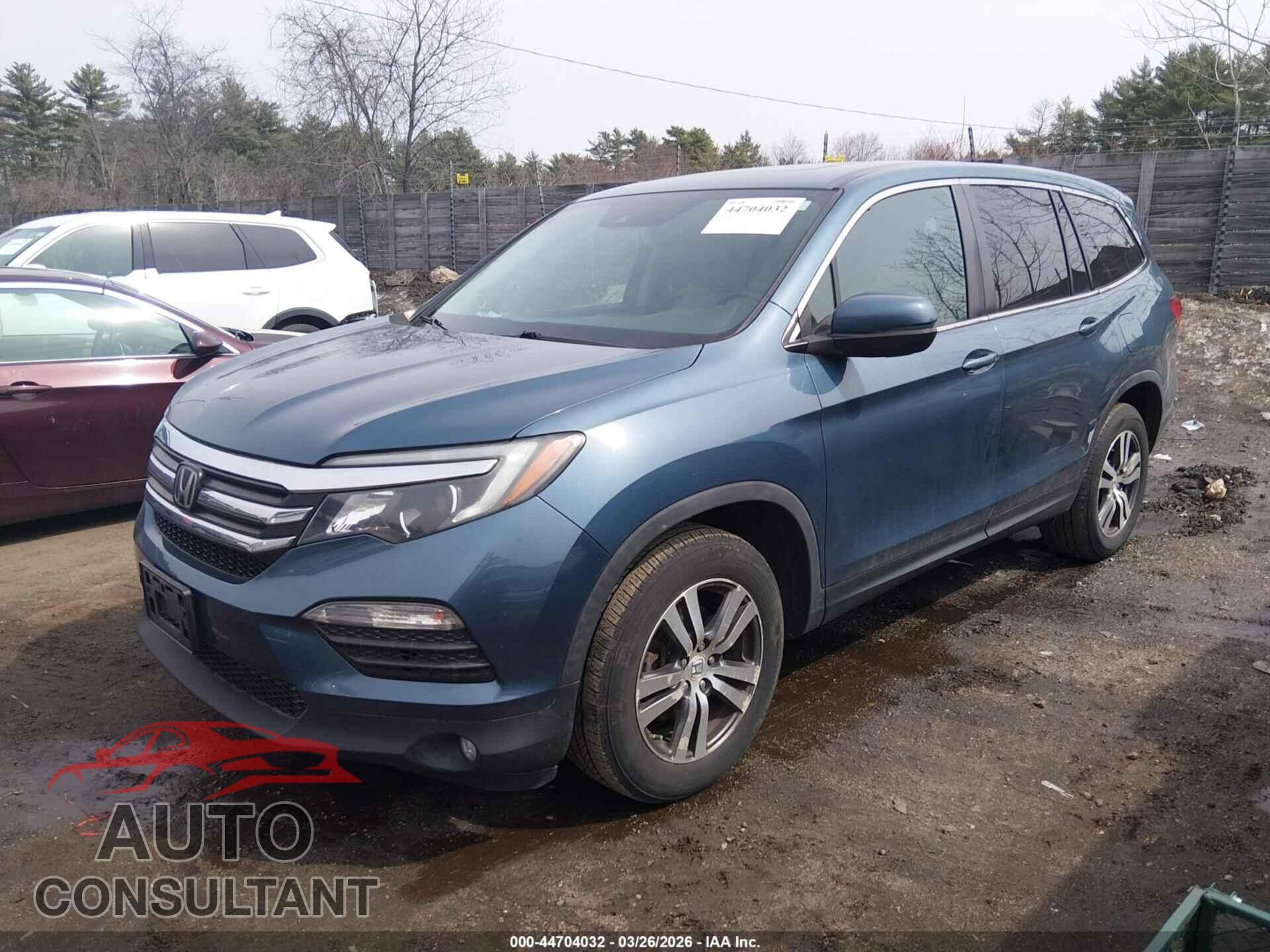 HONDA PILOT 2017 - 5FNYF6H60HB082256