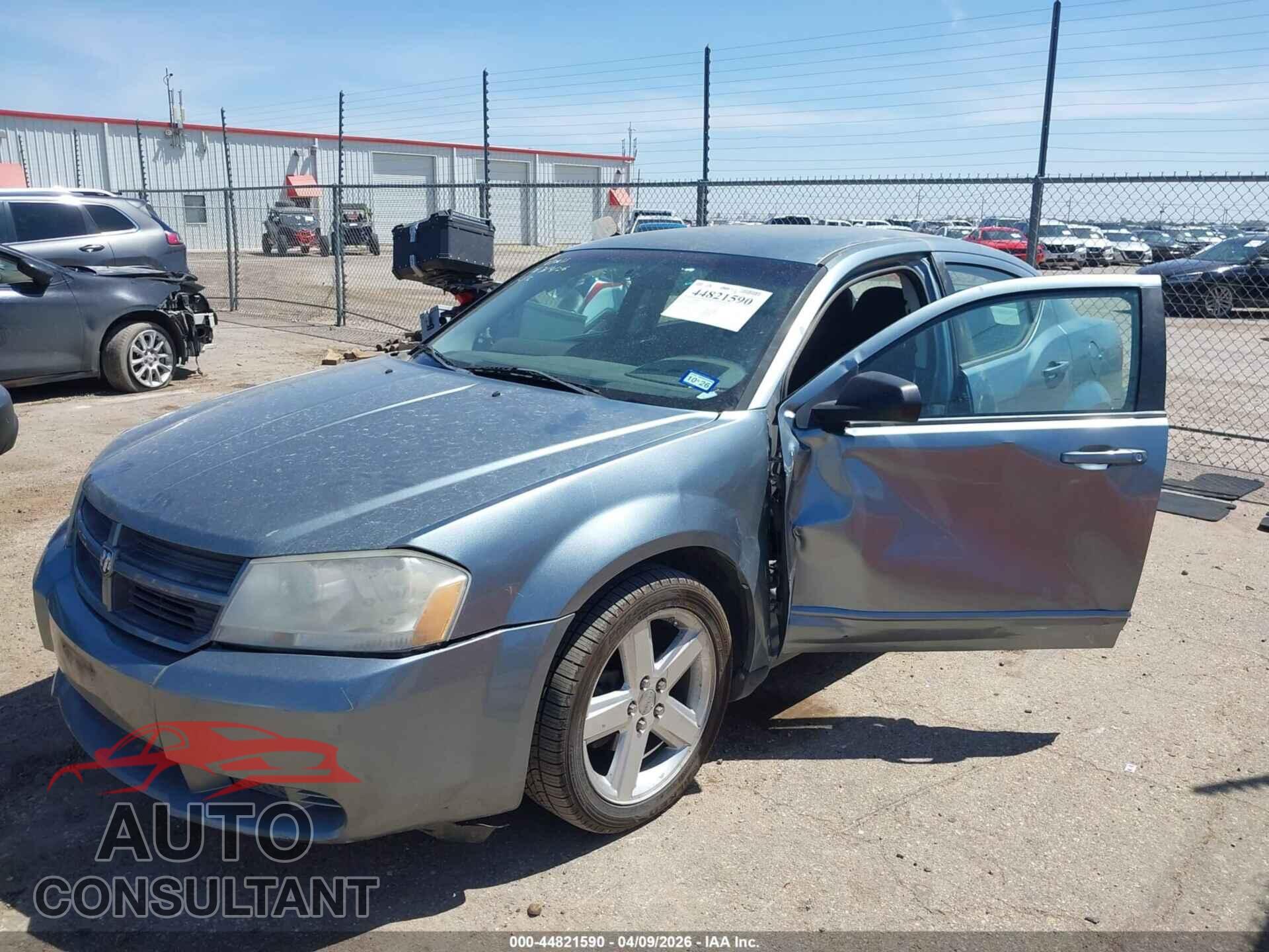 DODGE AVENGER 2010 - 1B3CC4FB7AN167255