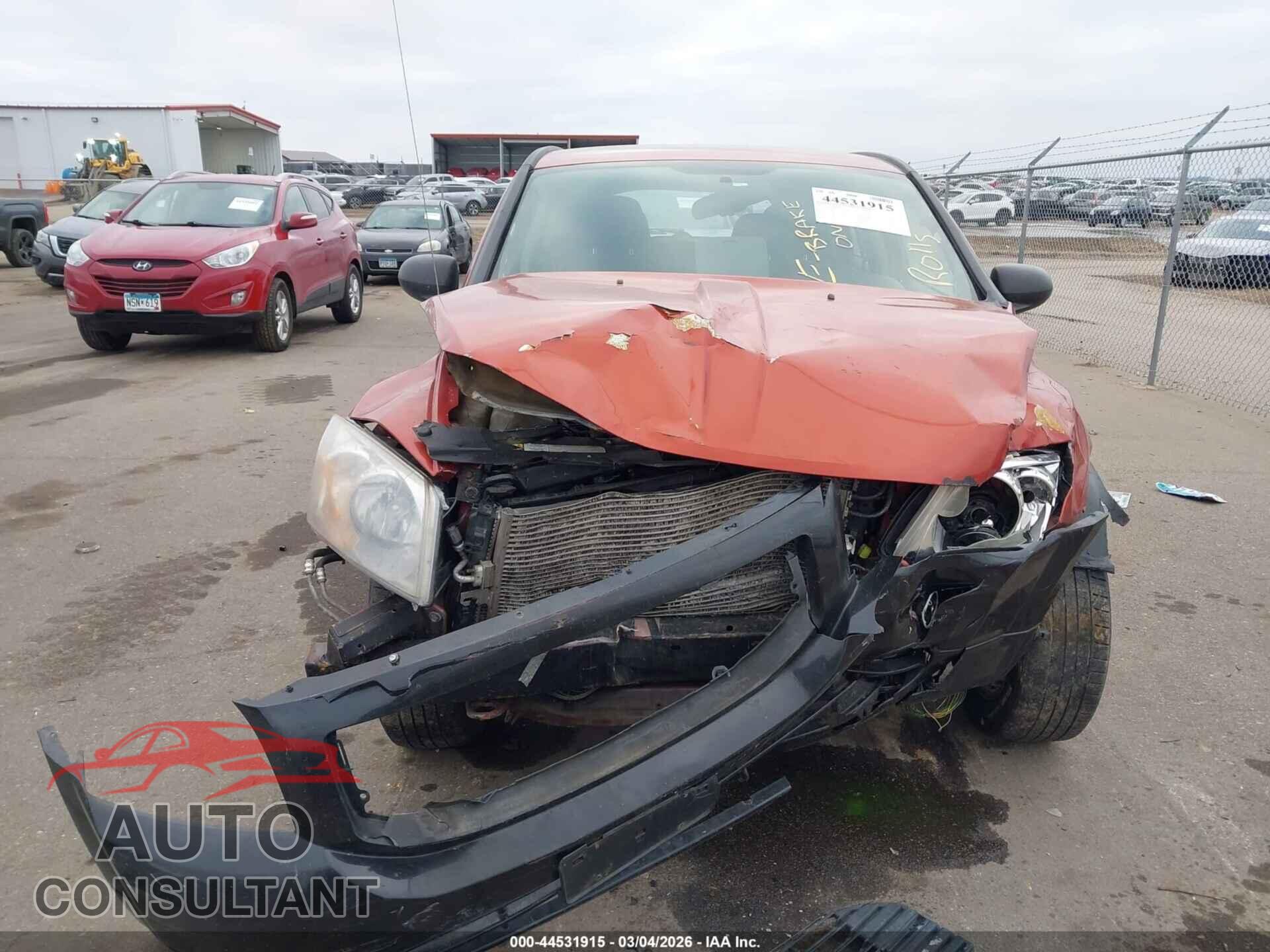 DODGE CALIBER 2010 - 1B3CB4HA6AD594536