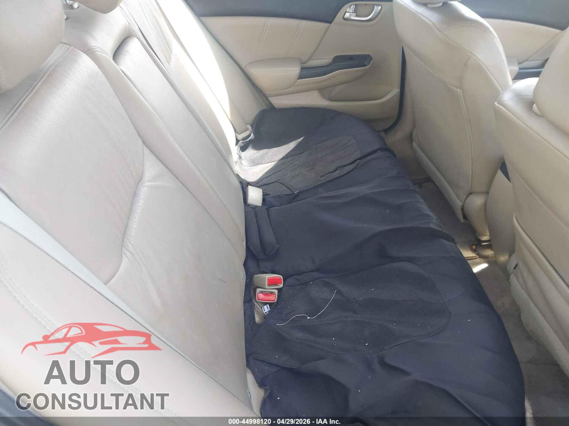 HONDA CIVIC 2012 - 2HGFB2F92CH539257