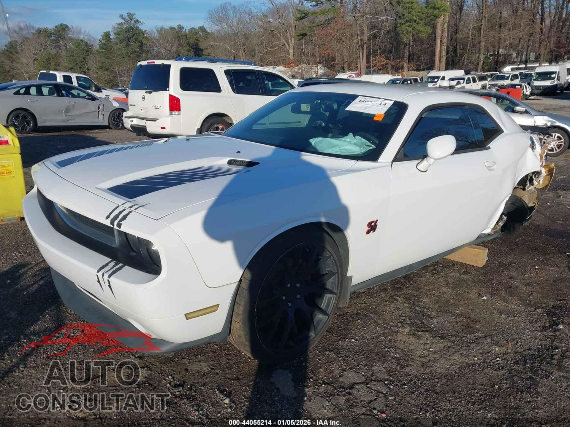 DODGE CHALLENGER 2012 - 2C3CDYAG7CH193909