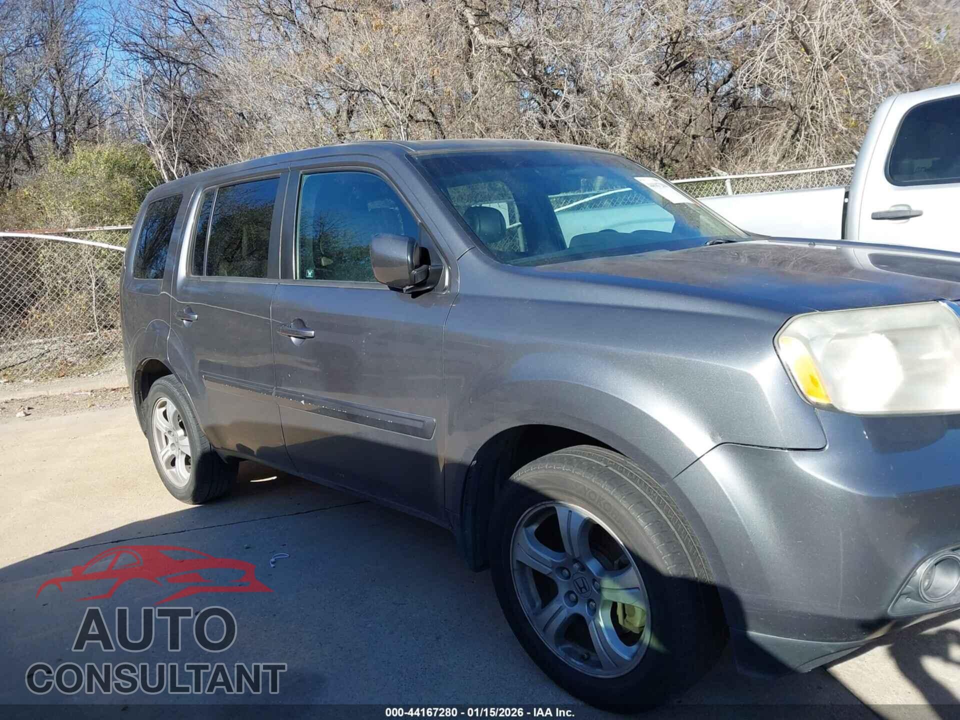 HONDA PILOT 2012 - 5FNYF3H55CB030894