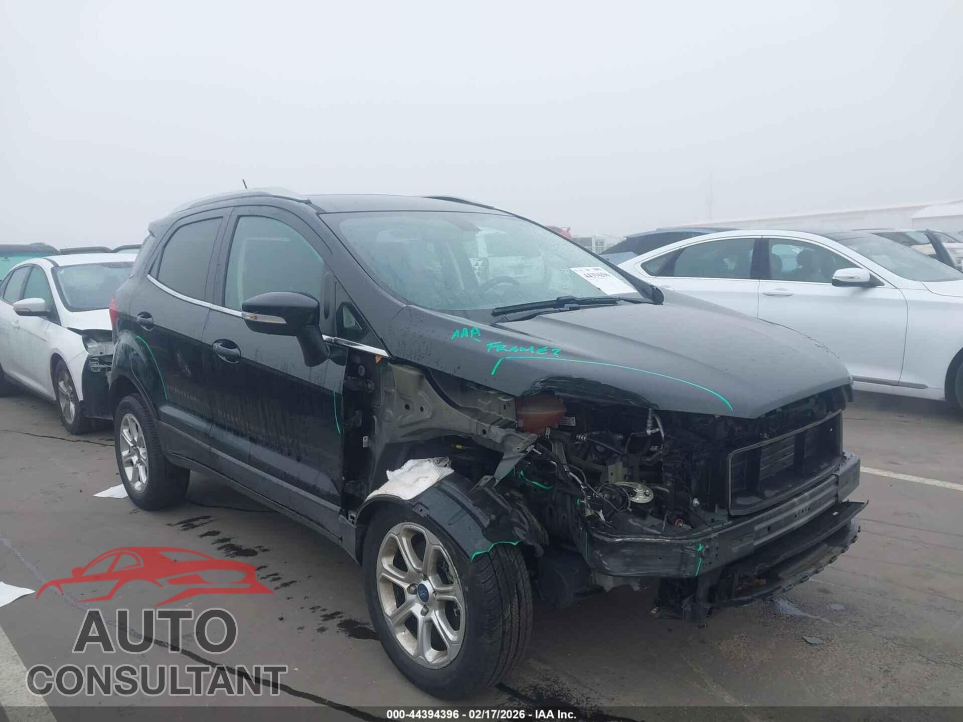 FORD ECOSPORT 2019 - MAJ6S3KL0KC263772