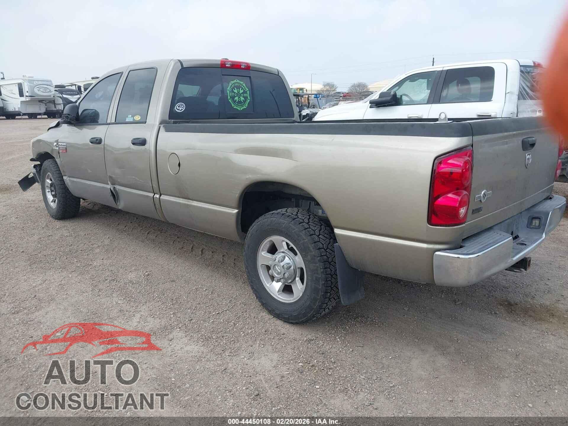 DODGE RAM 2500 2009 - 3D7KR28L69G510926