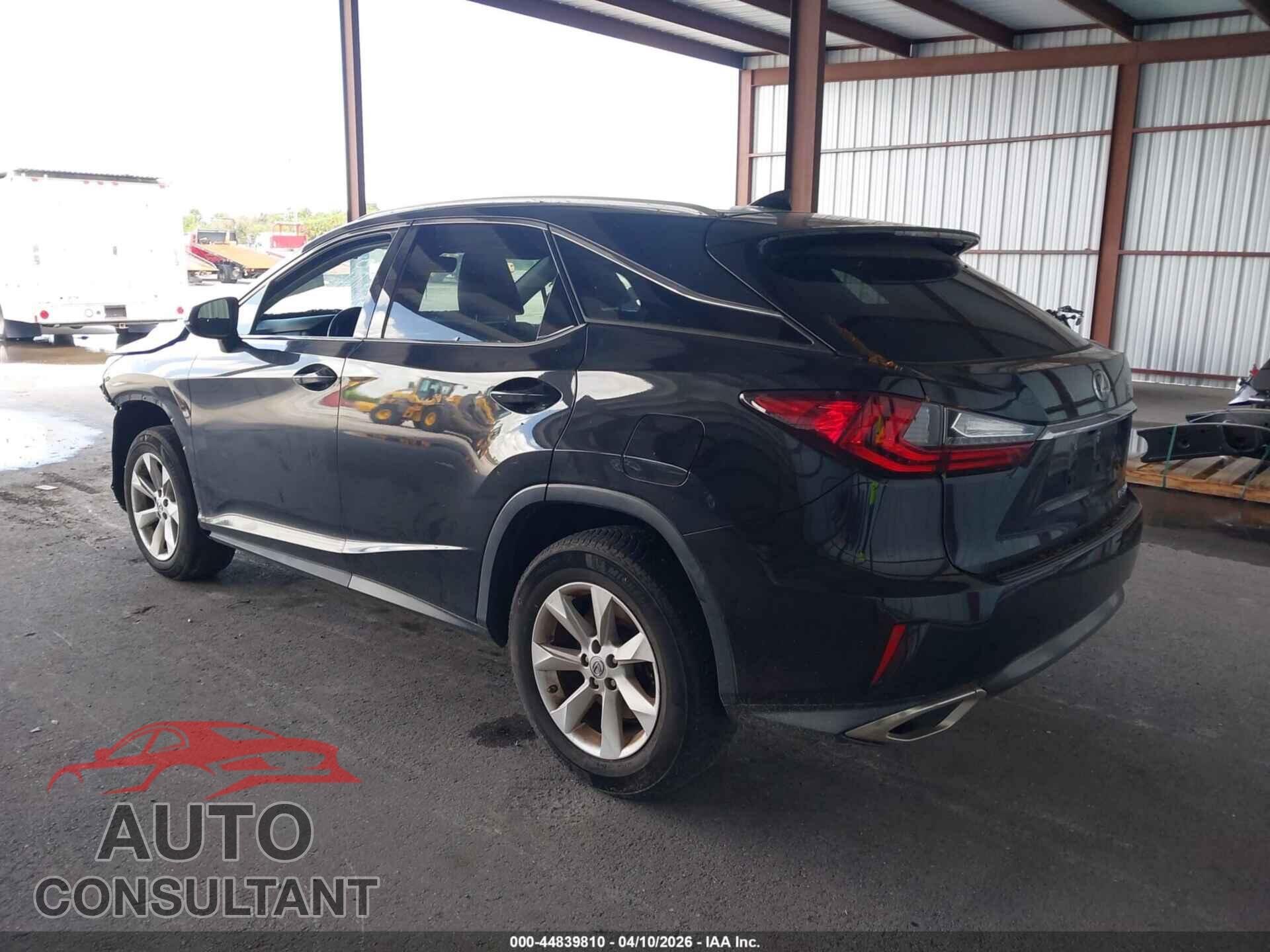 LEXUS RX 350 2016 - 2T2BZMCA4GC006213