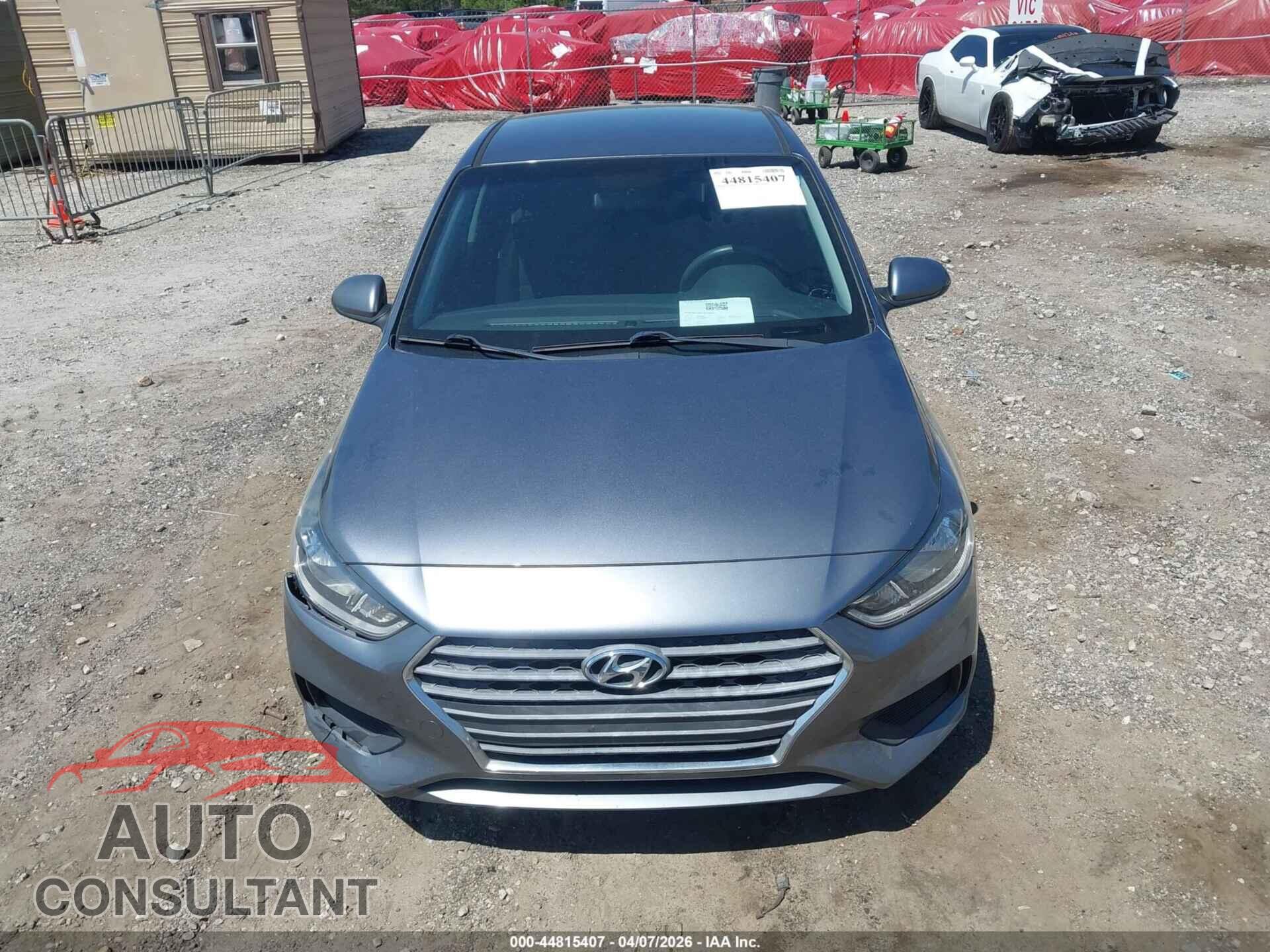 HYUNDAI ACCENT 2018 - 3KPC24A32JE026583