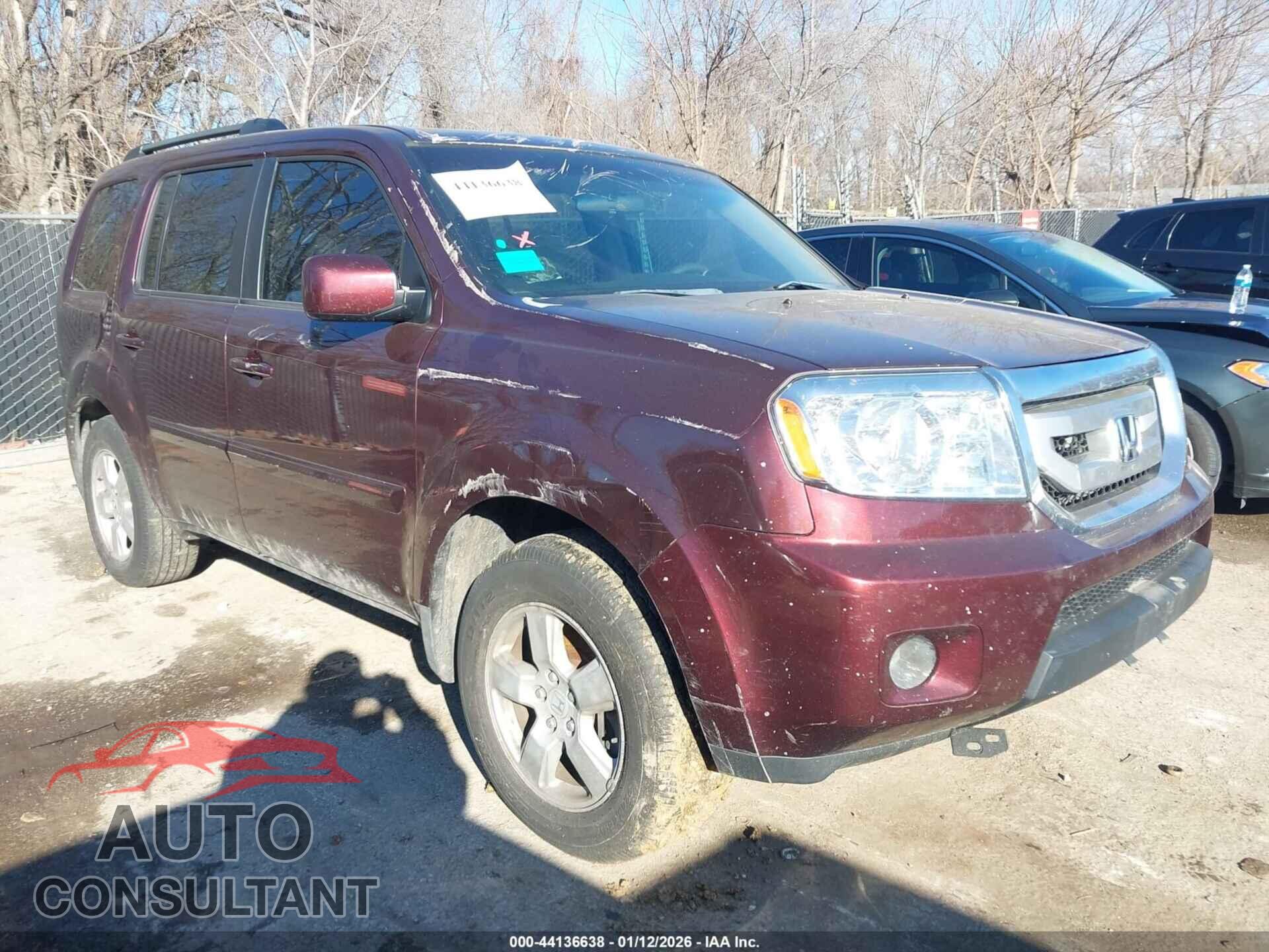 HONDA PILOT 2009 - 5FNYF48449B045344