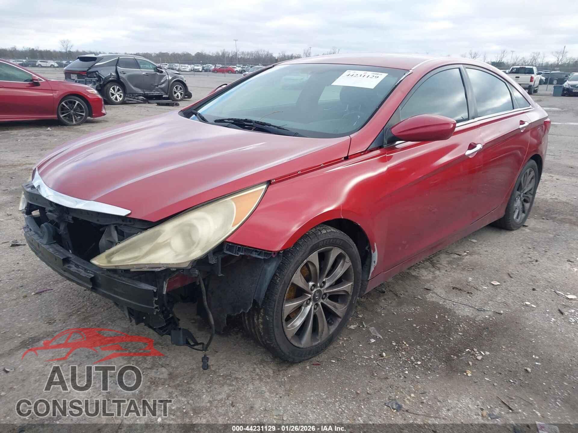 HYUNDAI SONATA 2012 - 5NPEC4AC4CH487563
