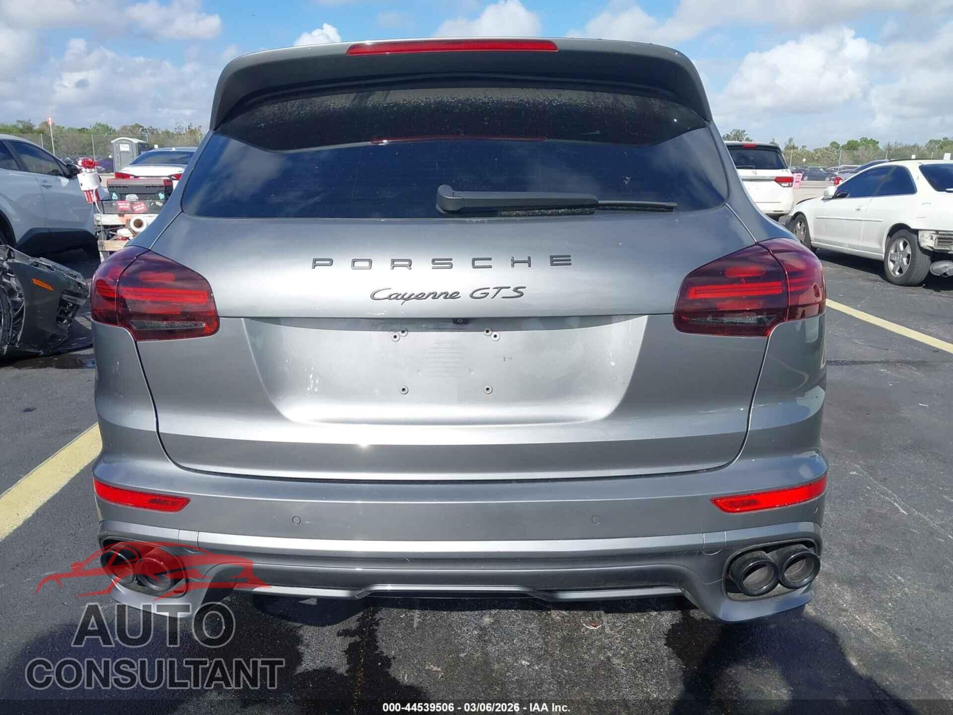 PORSCHE CAYENNE 2016 - WP1AD2A23GLA72337