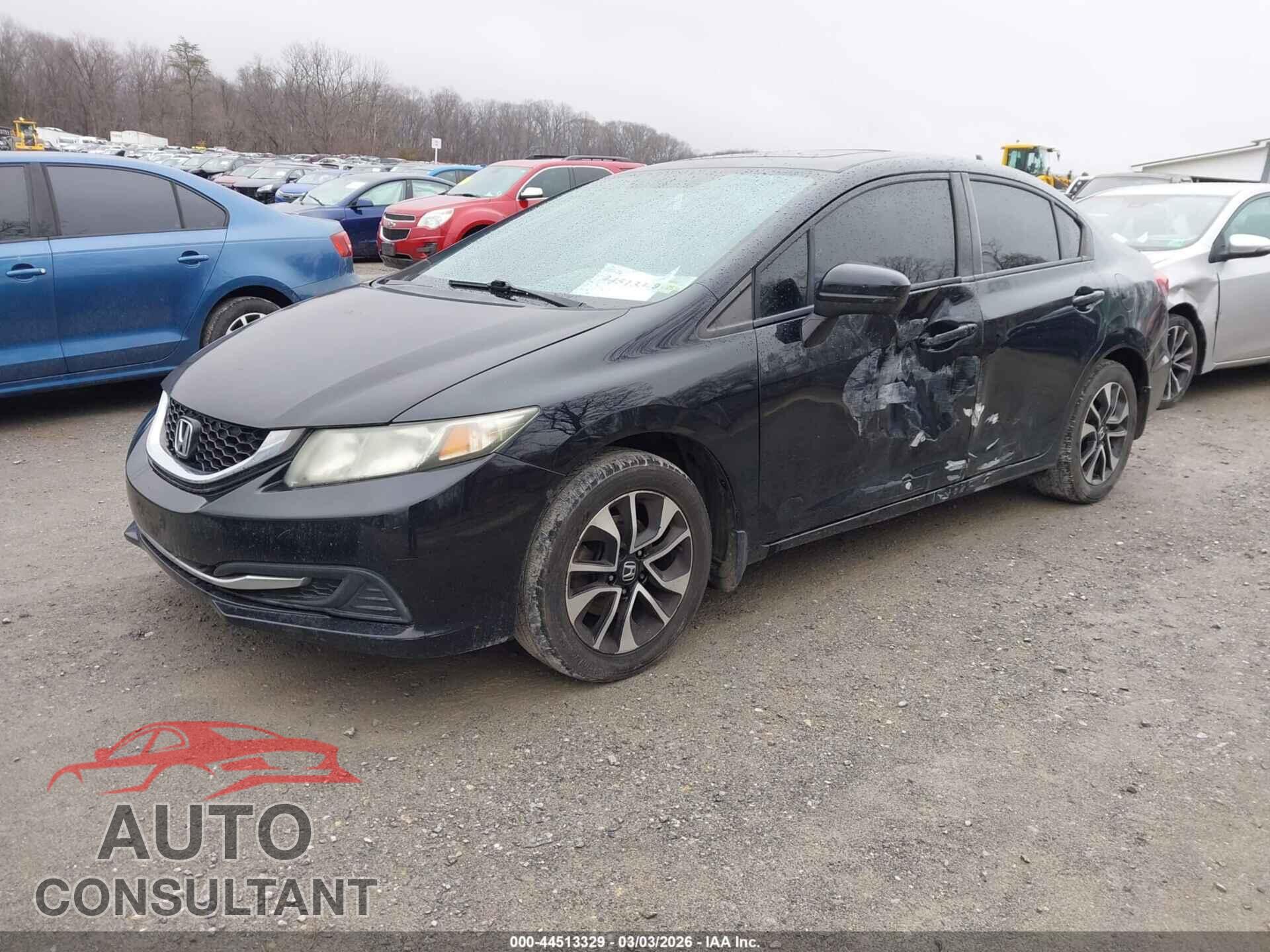 HONDA CIVIC 2014 - 2HGFB2F80EH522421