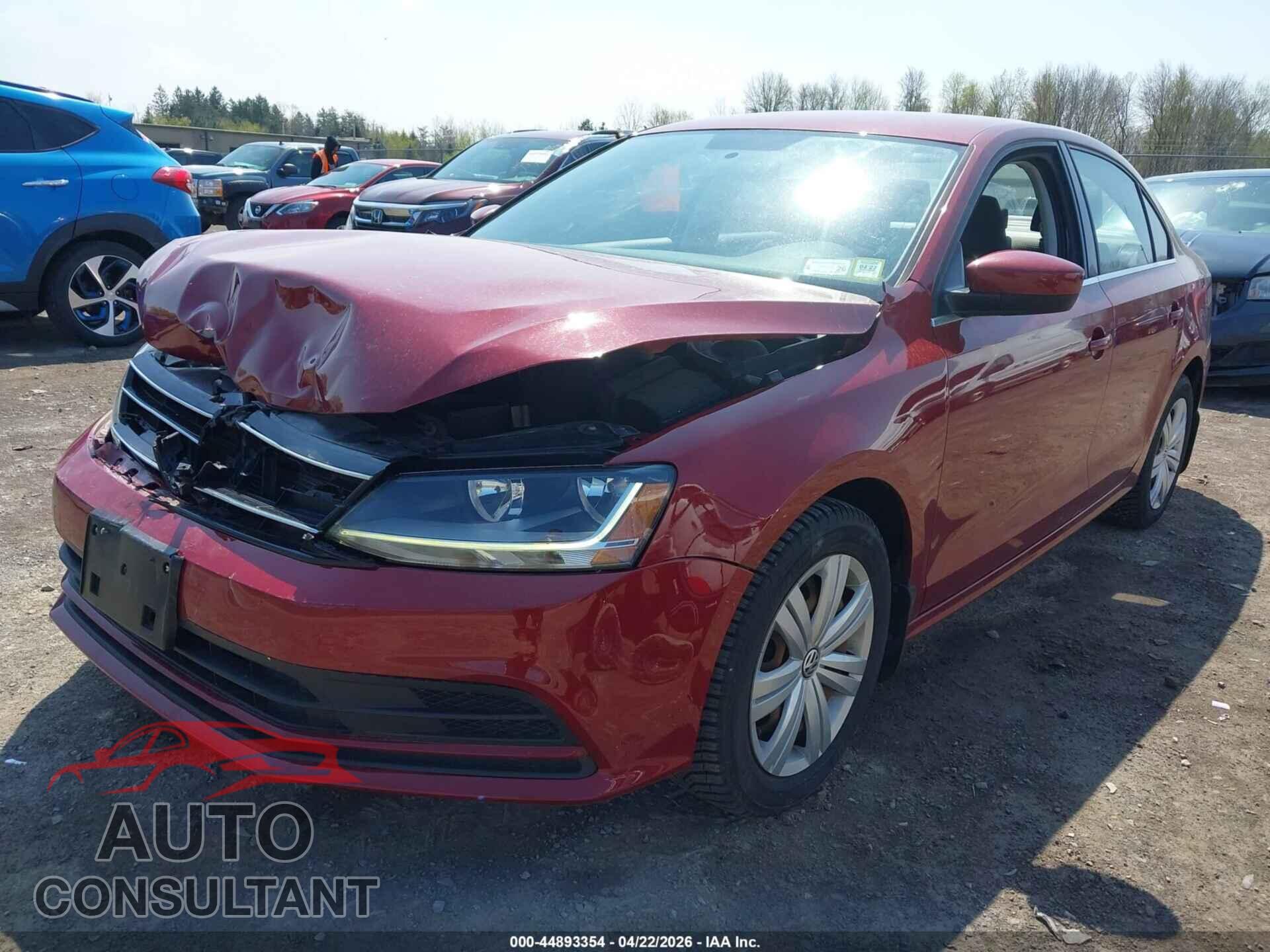 VOLKSWAGEN JETTA 2017 - 3VW2B7AJ4HM408977