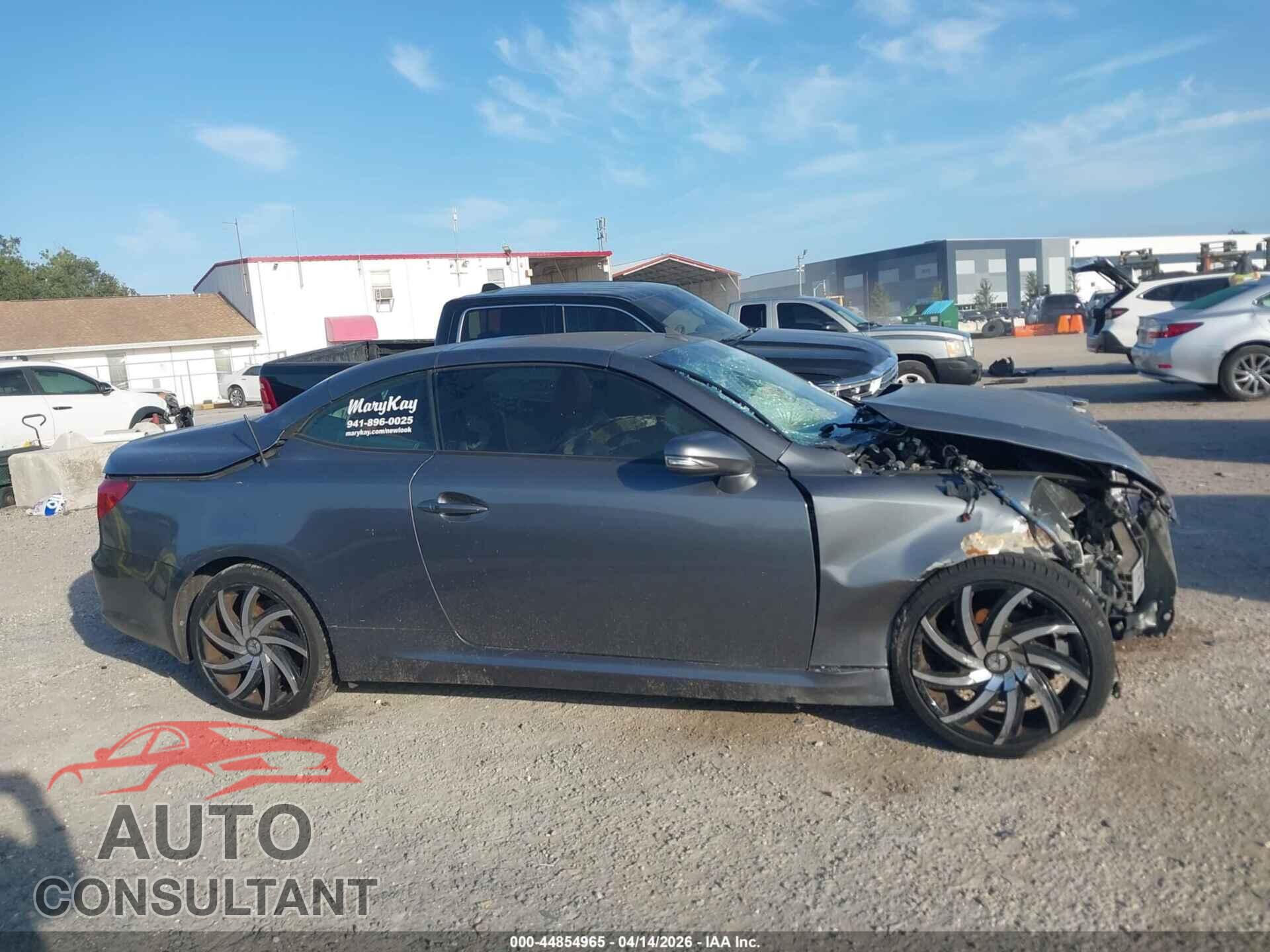 LEXUS IS 250C 2012 - JTHFF2C25C2521806