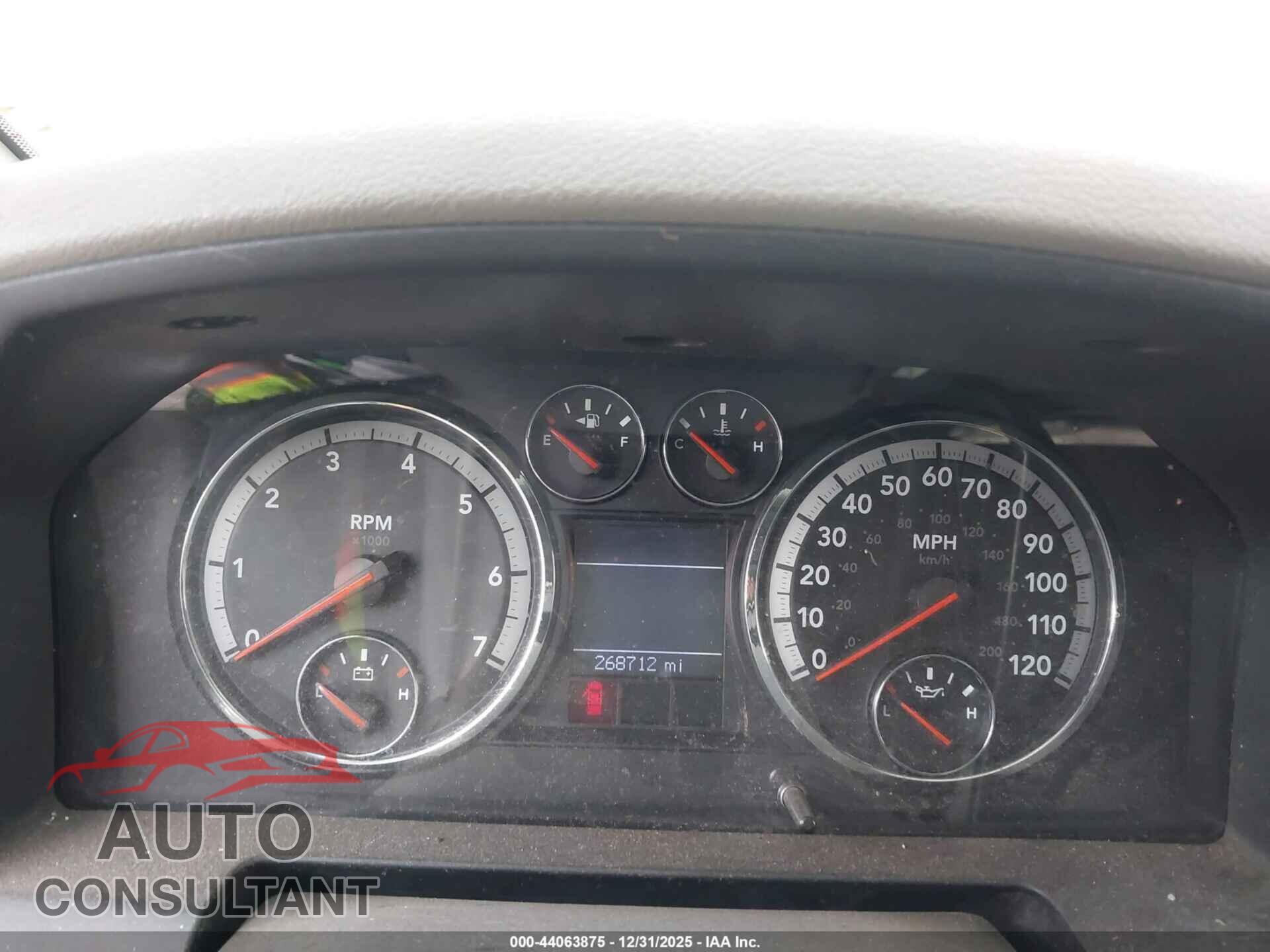 DODGE RAM 1500 2009 - 1D3HB13T09S744764