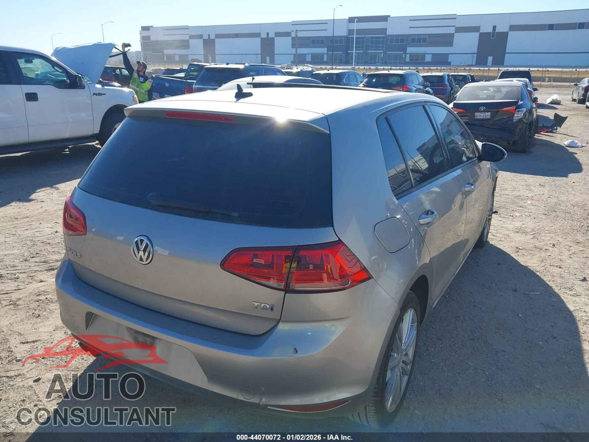 VOLKSWAGEN GOLF 2015 - 3VW2A7AU2FM021841