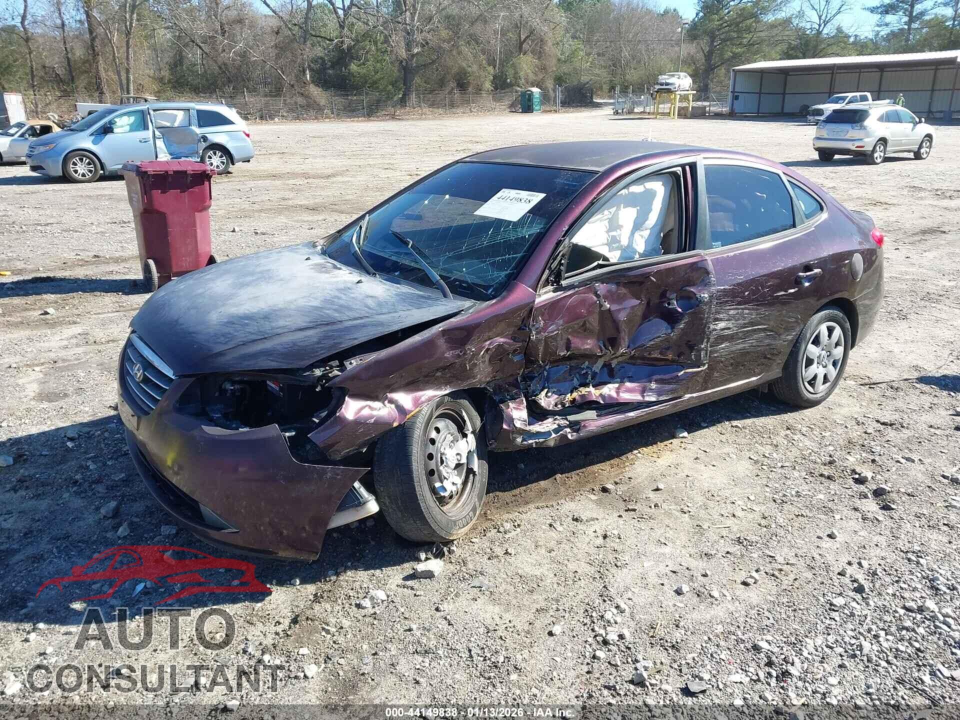 HYUNDAI ELANTRA 2009 - KMHDU46D39U618230