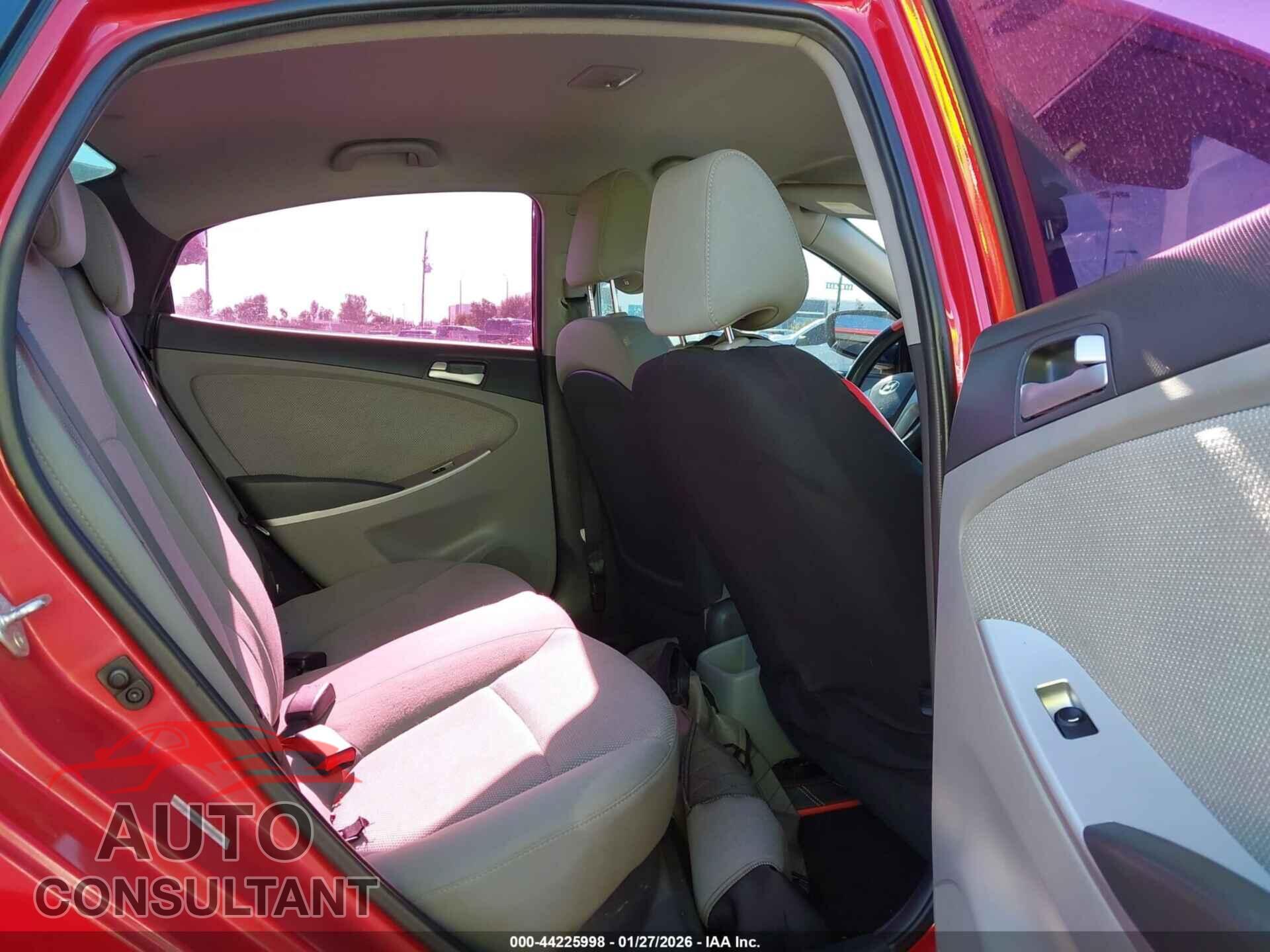HYUNDAI ACCENT 2014 - KMHCT4AE2EU599257