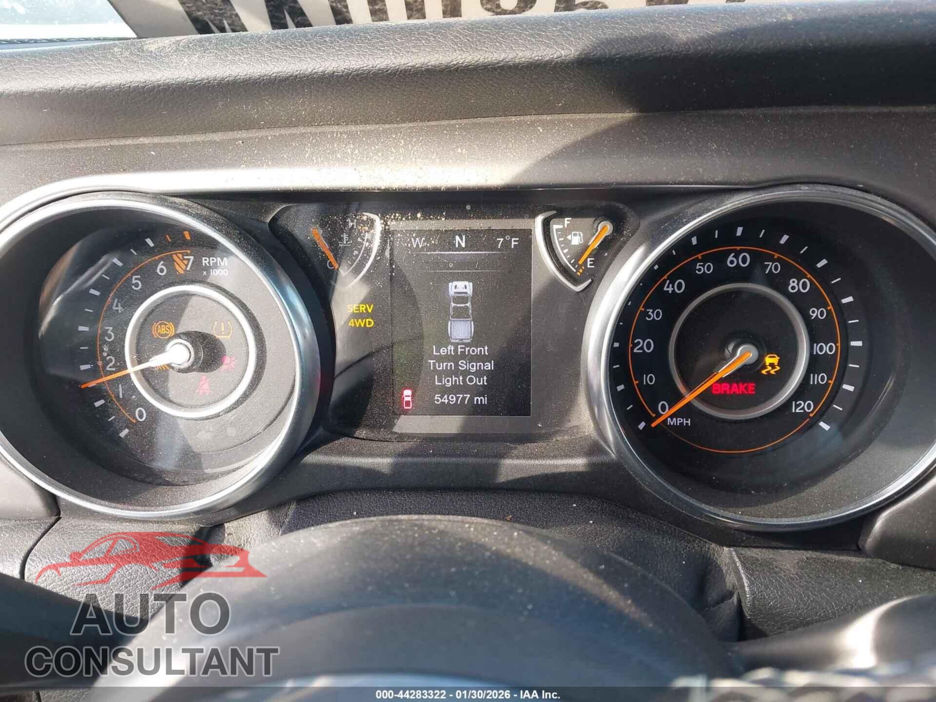 JEEP GLADIATOR 2020 - 1C6HJTAG5LL141895
