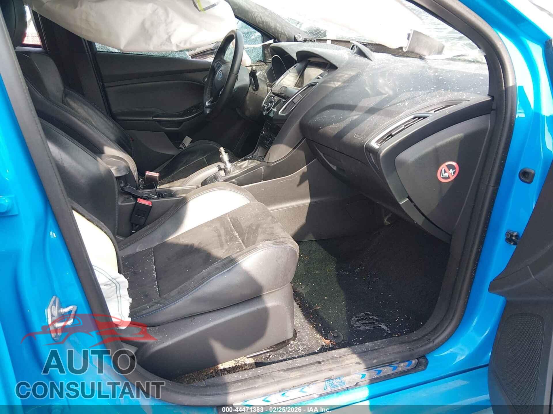 FORD FOCUS RS 2017 - WF0DP3TH8H4120842