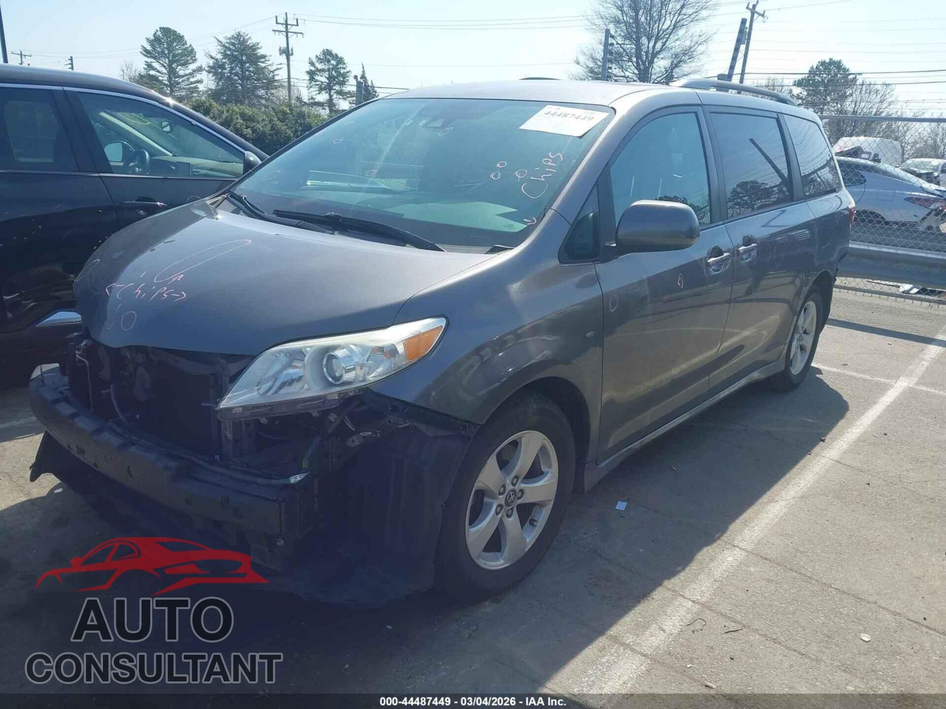 TOYOTA SIENNA 2018 - 5TDKZ3DC3JS906713