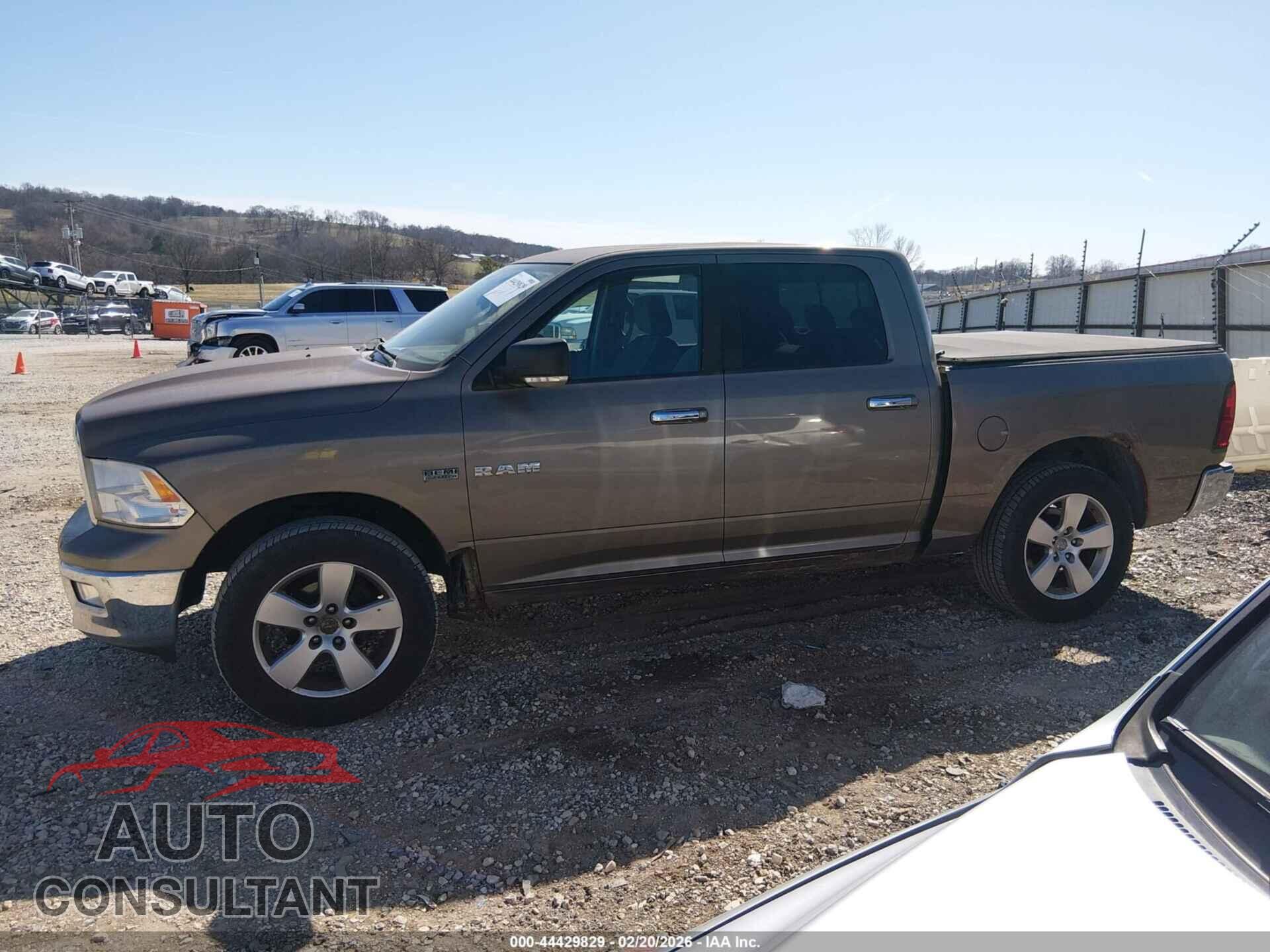 DODGE RAM 1500 2009 - 1D3HV13T39S739940