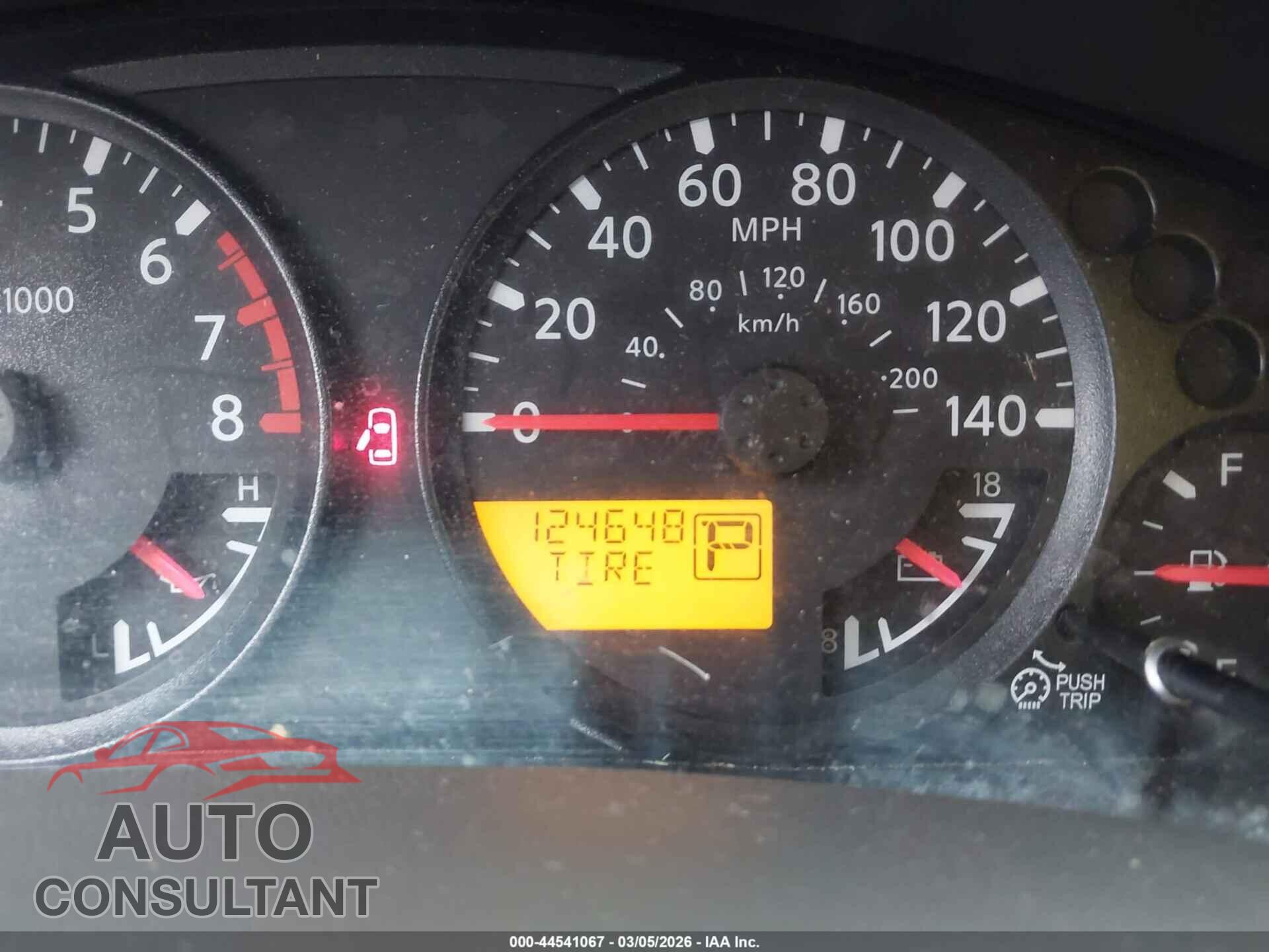 NISSAN FRONTIER 2012 - 1N6AD0EV9CC406467