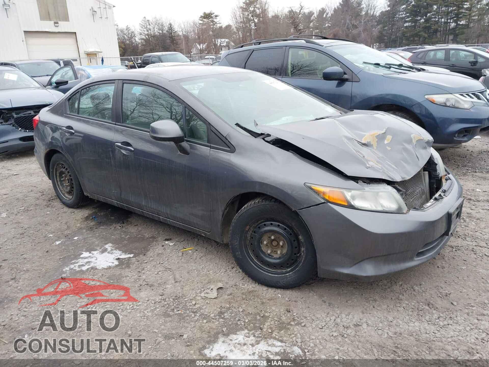 HONDA CIVIC 2012 - 2HGFB2F5XCH579132