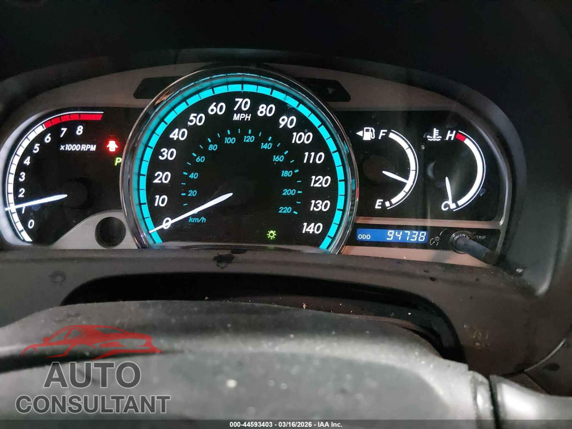 TOYOTA VENZA 2013 - 4T3BA3BB4DU036734