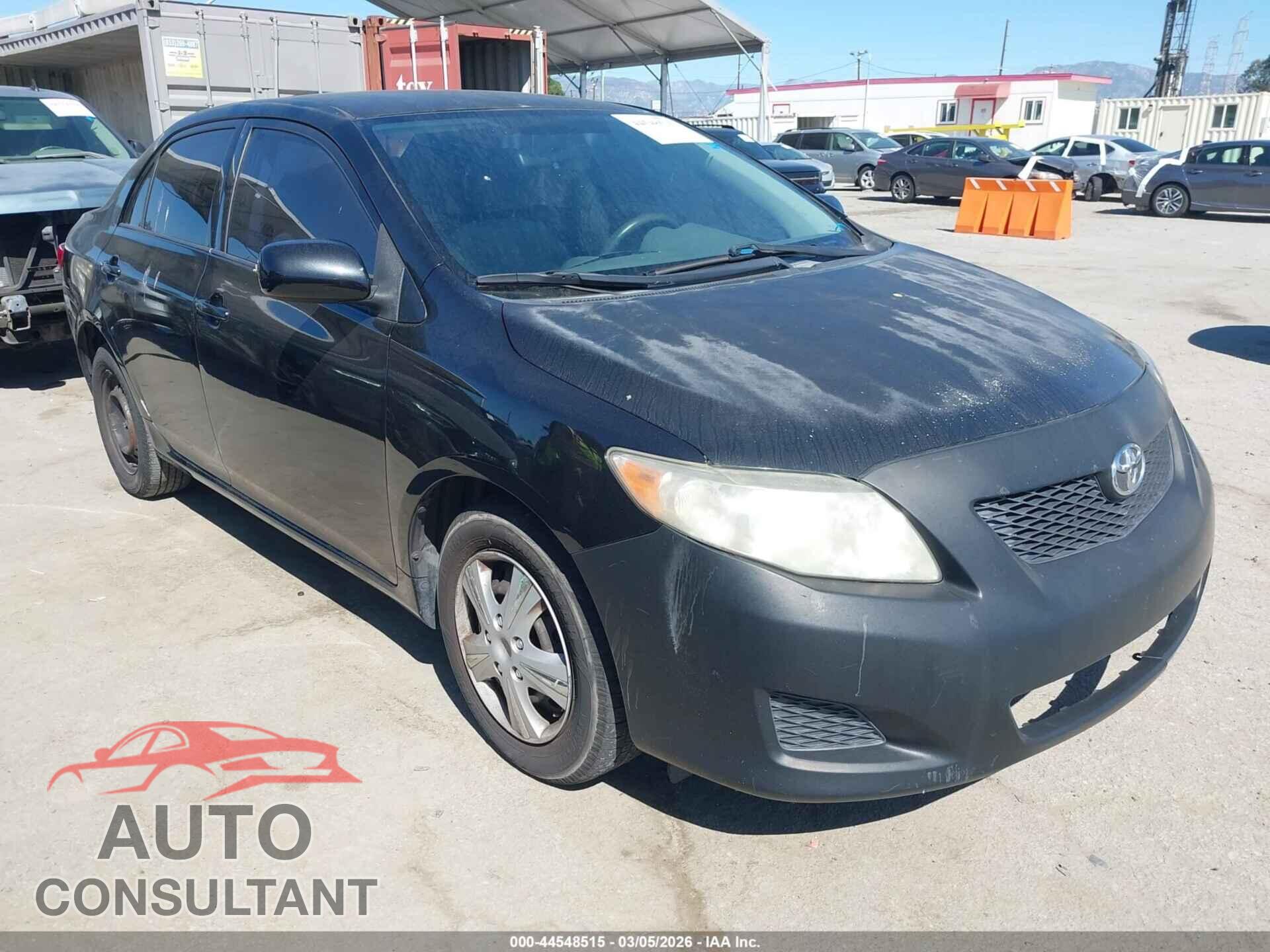 TOYOTA COROLLA 2009 - JTDBL40EX99073355