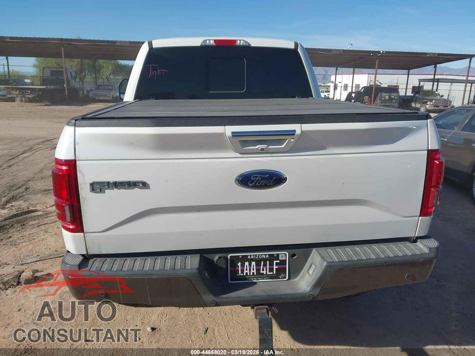 FORD F-150 2015 - 1FTEW1EG9FFA70845