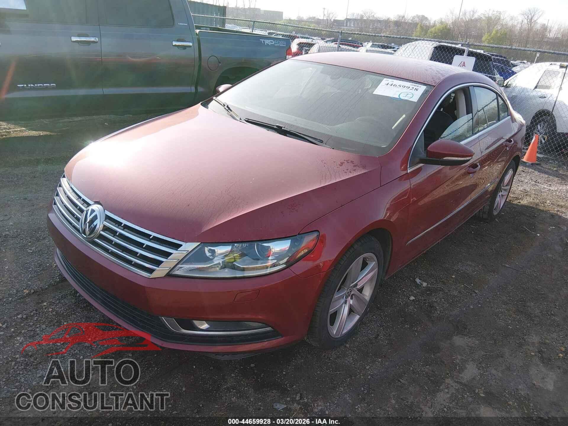 VOLKSWAGEN CC 2014 - WVWBP7ANXEE504167
