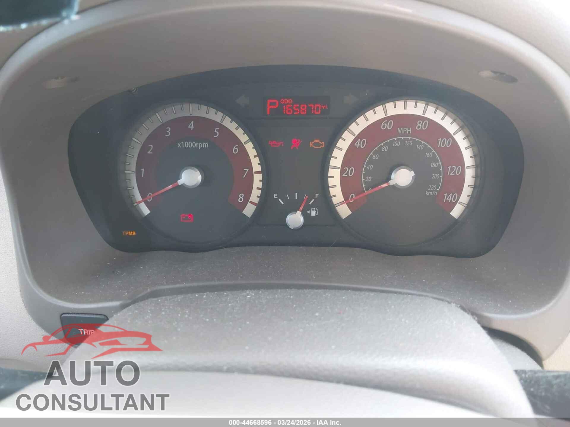 KIA RIO 2010 - KNADH4A34A6629590