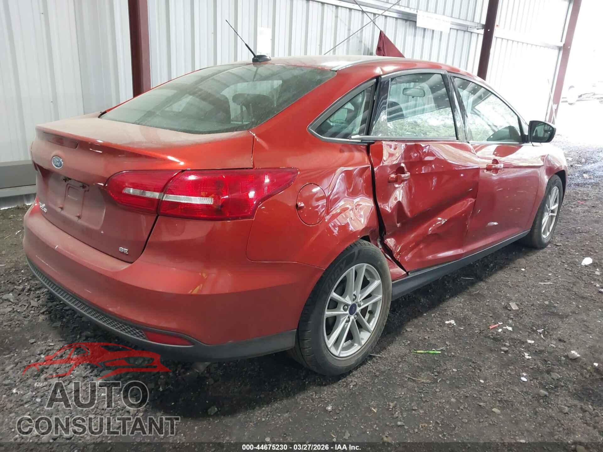 FORD FOCUS 2018 - 1FADP3F27JL237601