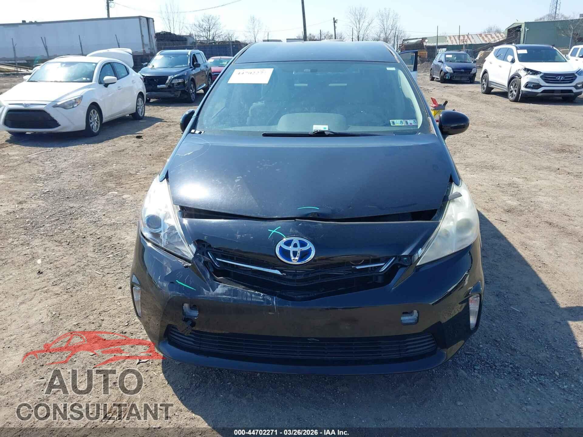 TOYOTA PRIUS V 2012 - JTDZN3EU6C3031875