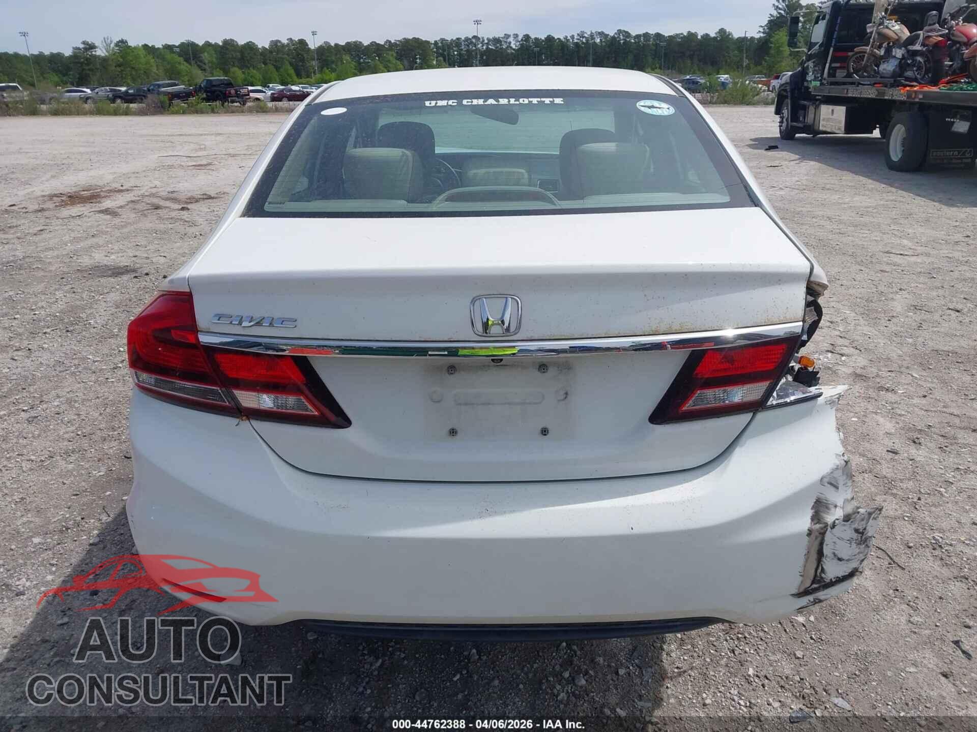HONDA CIVIC 2013 - 2HGFB2F52DH590868