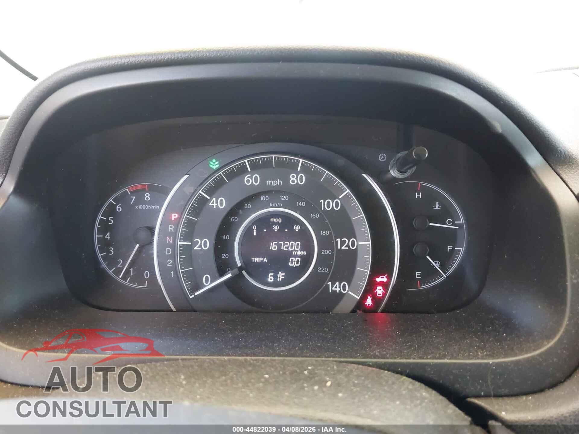 HONDA CR-V 2012 - JHLRM4H51CC012103