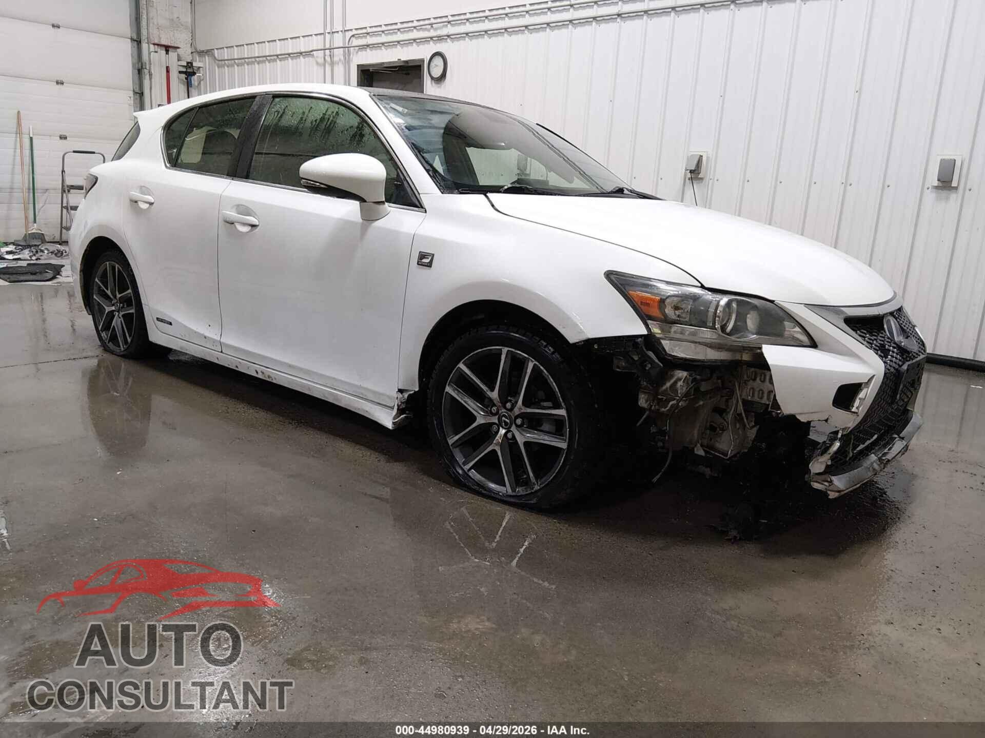 LEXUS CT 2017 - JTHKD5BH8H2289866