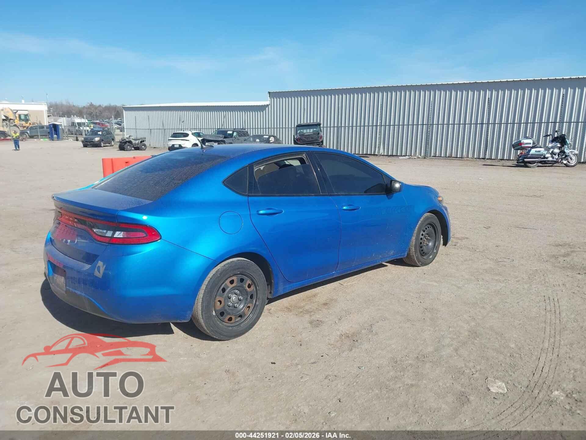 DODGE DART 2015 - 1C3CDFAA2FD405357