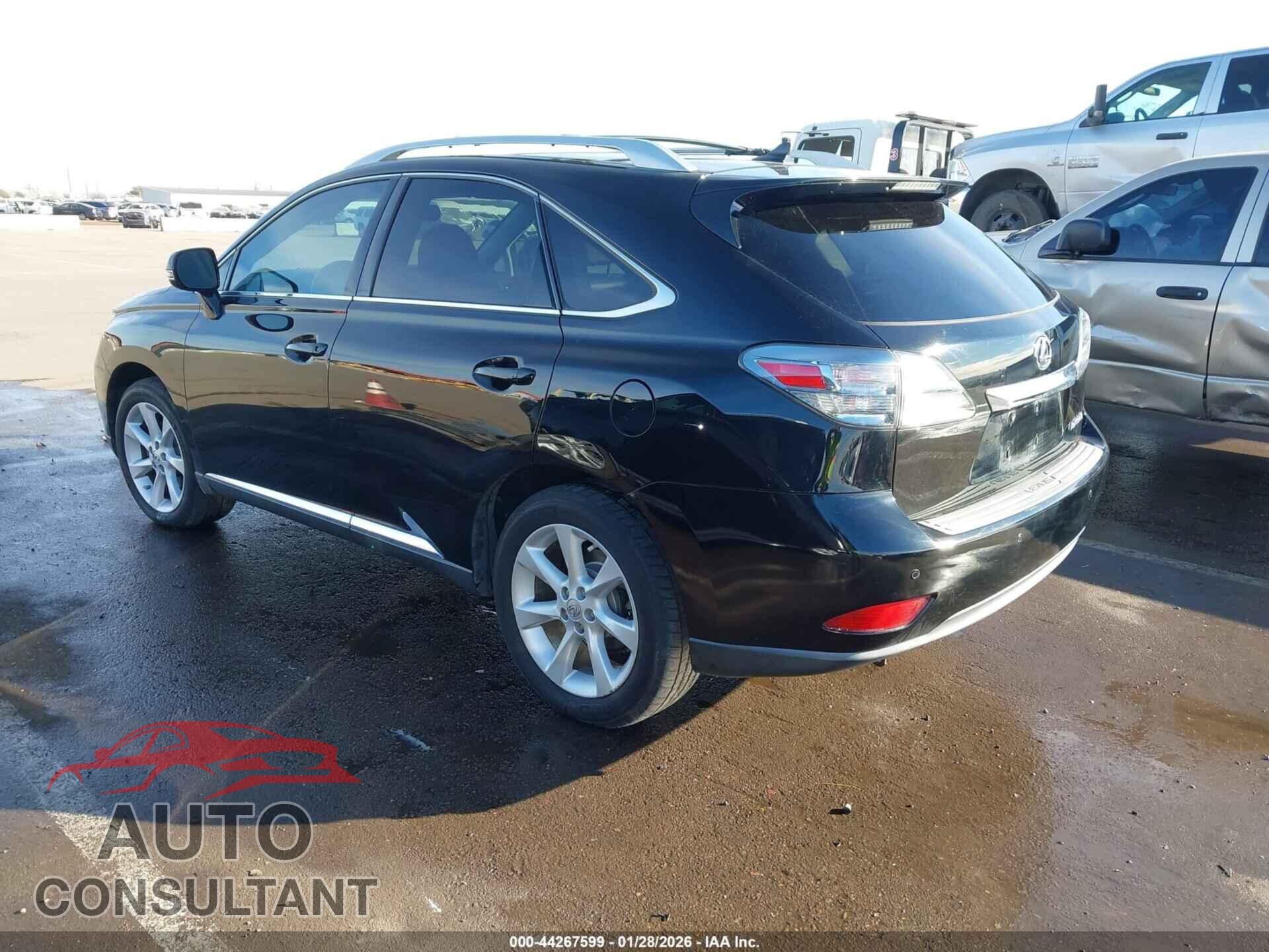 LEXUS RX 350 2012 - 2T2ZK1BA8CC072017