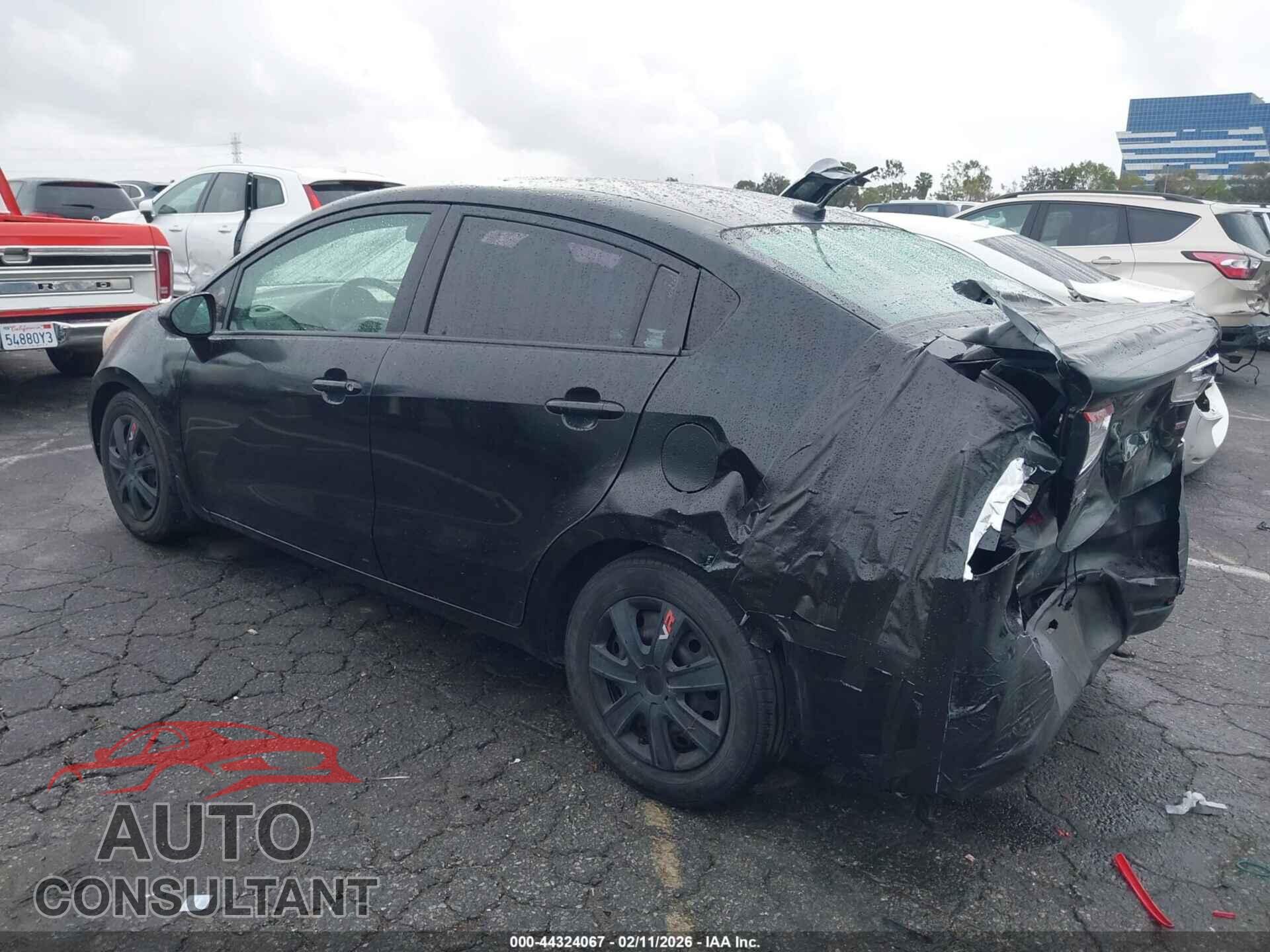 KIA RIO 2013 - KNADM4A38D6316722