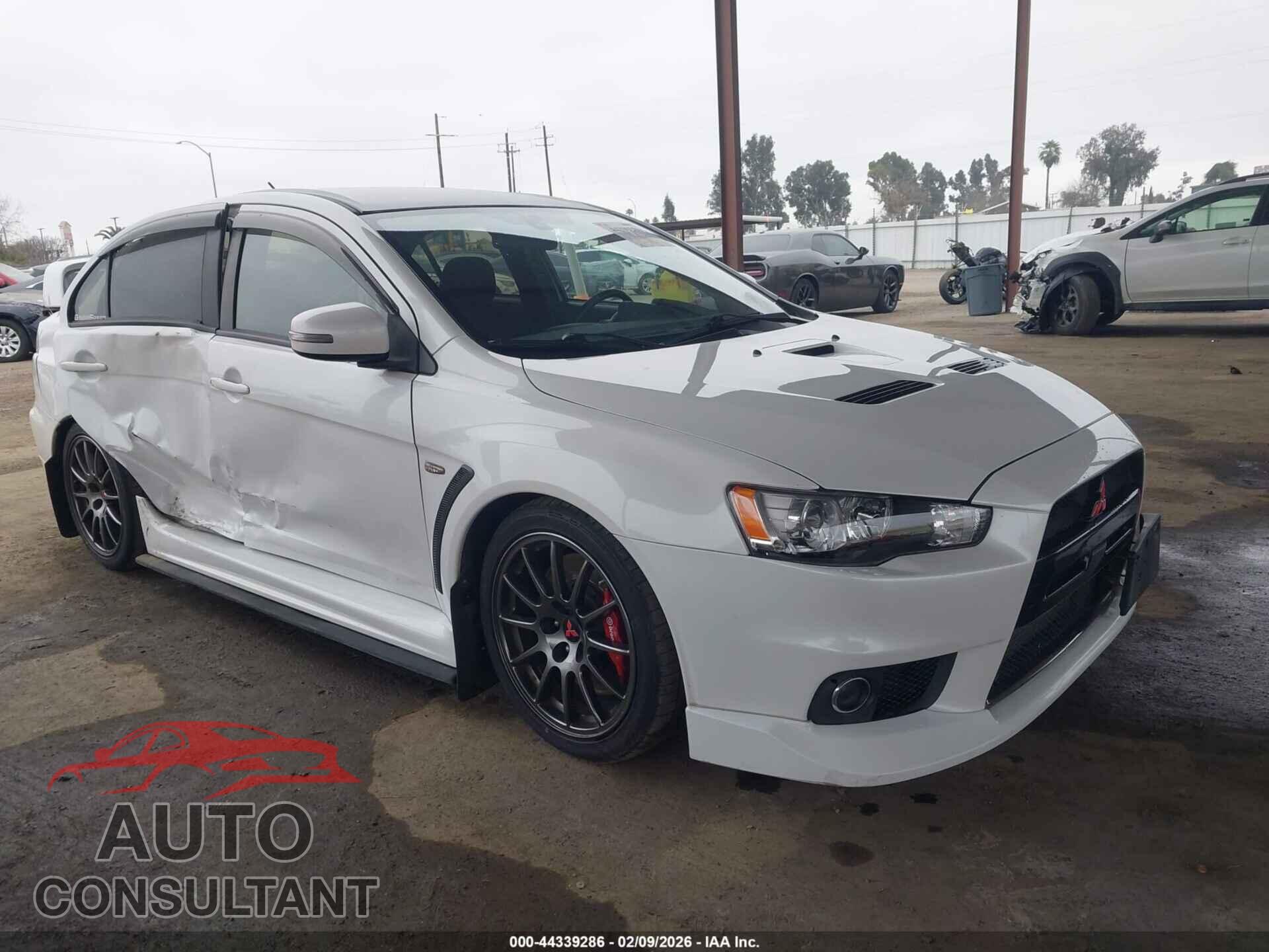 MITSUBISHI LANCER EVOLUTION 2015 - JA32W7FV5FU027696