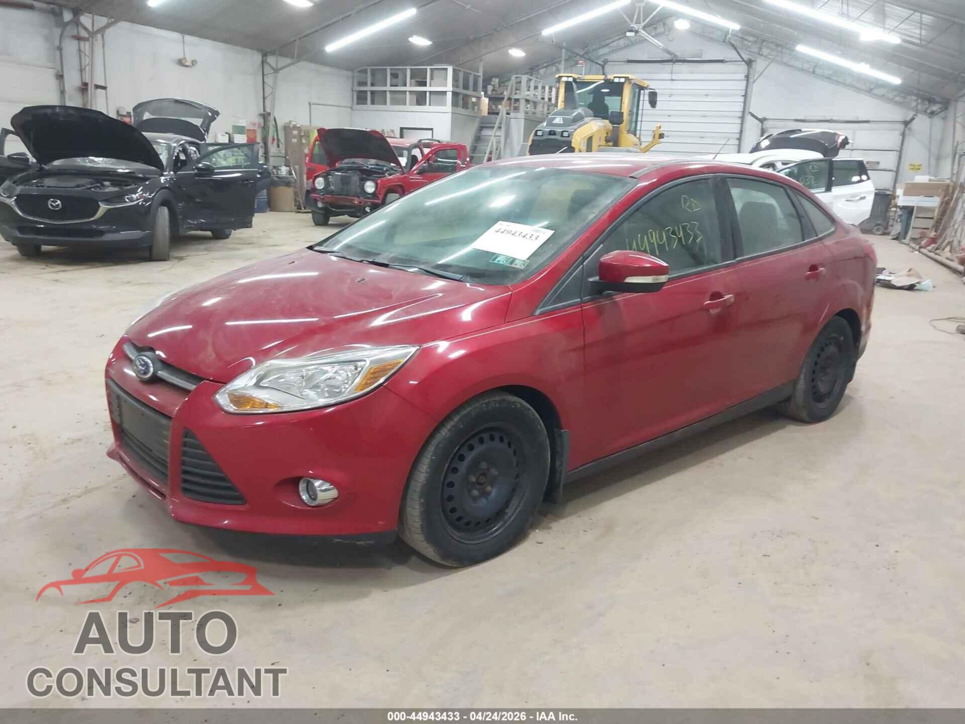 FORD FOCUS 2012 - 1FAHP3F22CL319496