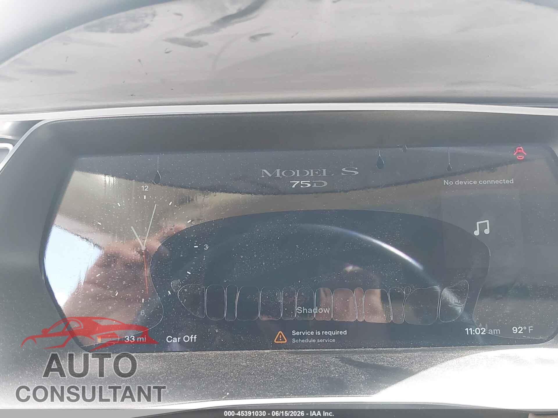 TESLA MODEL S 2017 - 5YJSA1E29HF190870