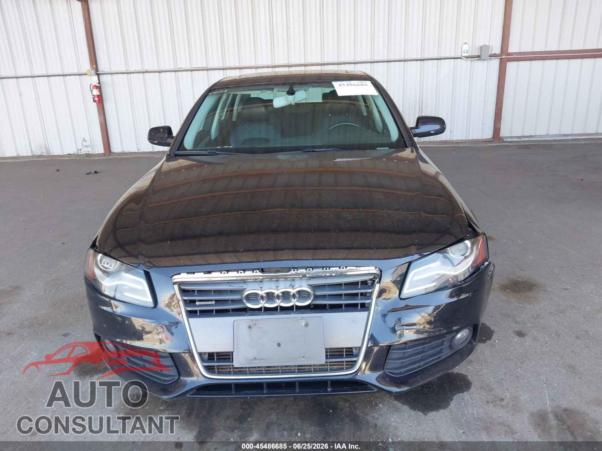 AUDI A4 2010 - WAUFFAFL6AN045574