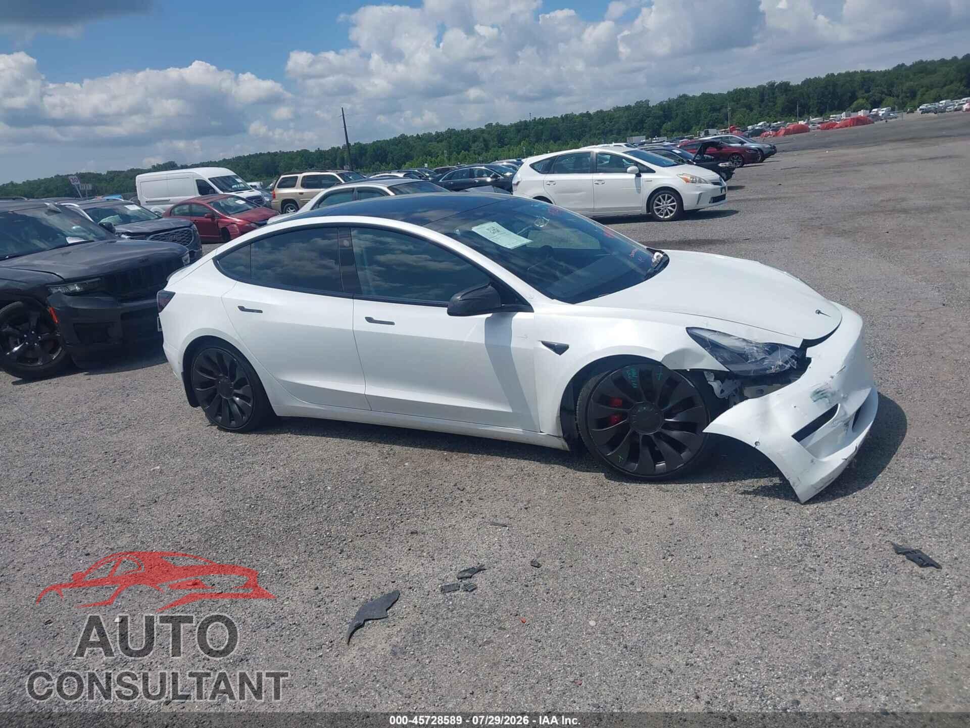 TESLA MODEL 3 2021 - 5YJ3E1EC5MF856294