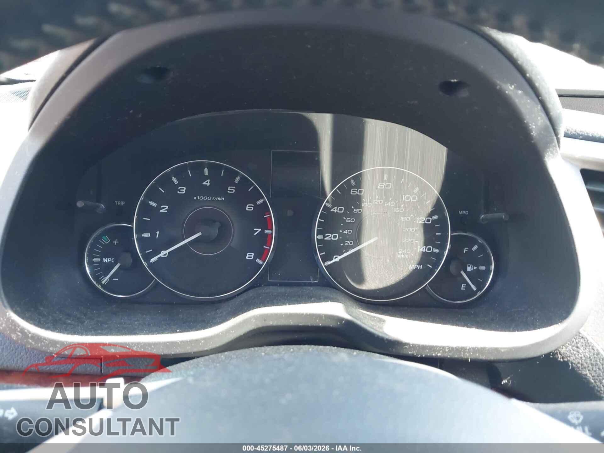 SUBARU OUTBACK 2012 - 4S4BRBLC1C3232489