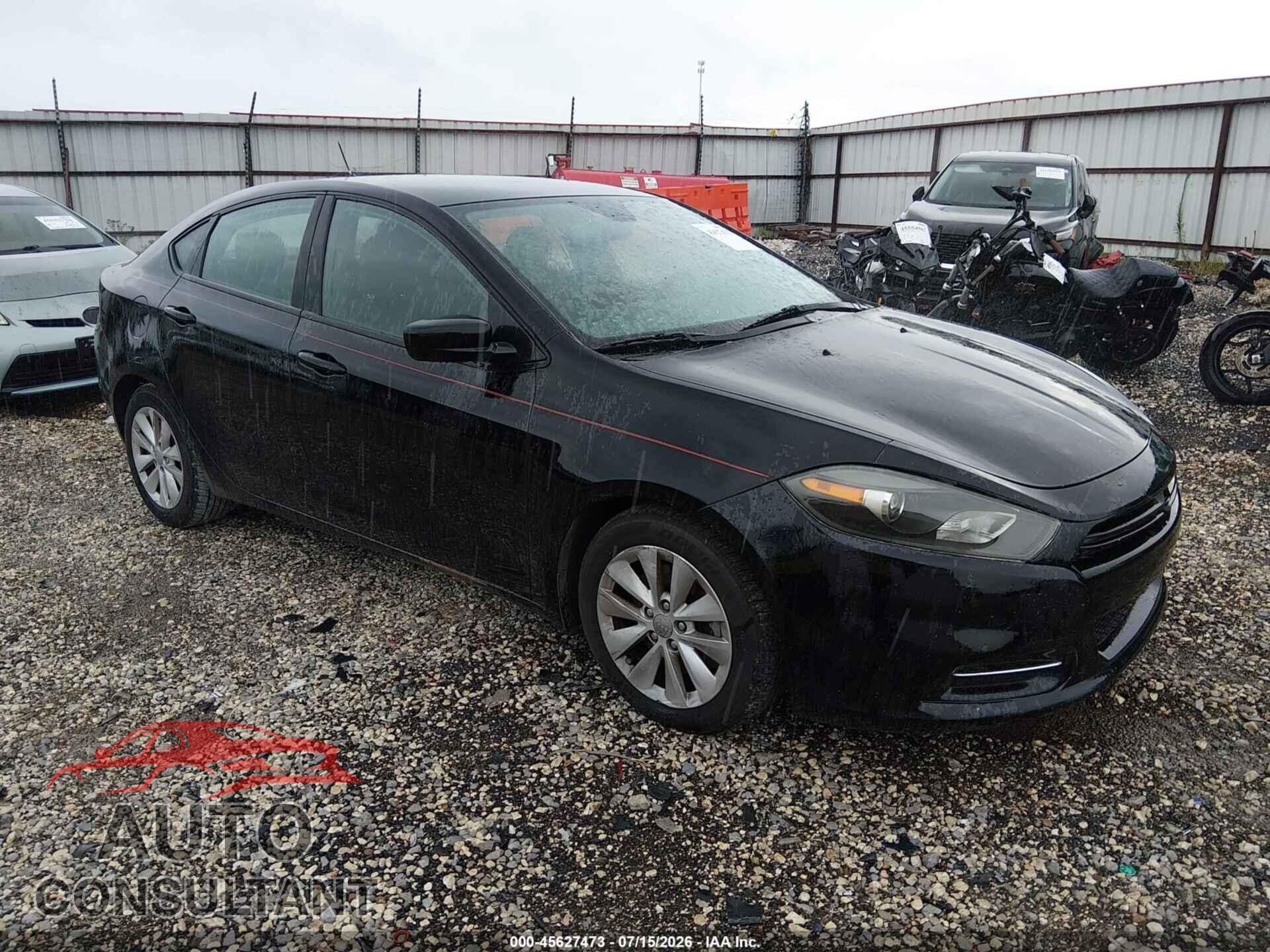DODGE DART 2015 - 1C3CDFBB2FD173866