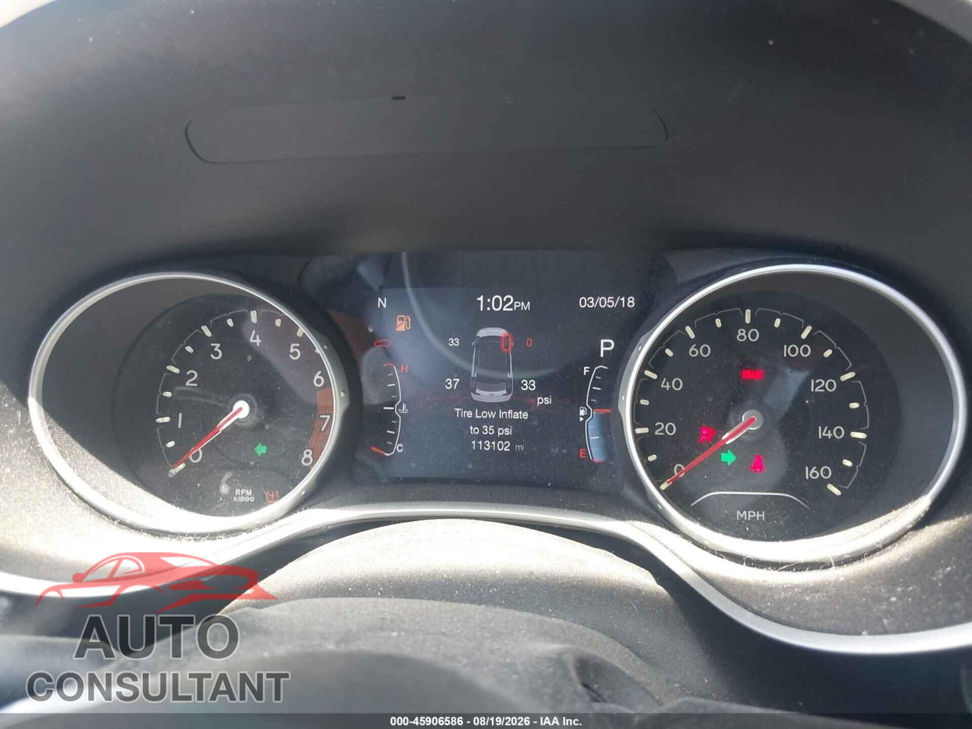 JEEP COMPASS 2018 - 3C4NJDBB8JT155120