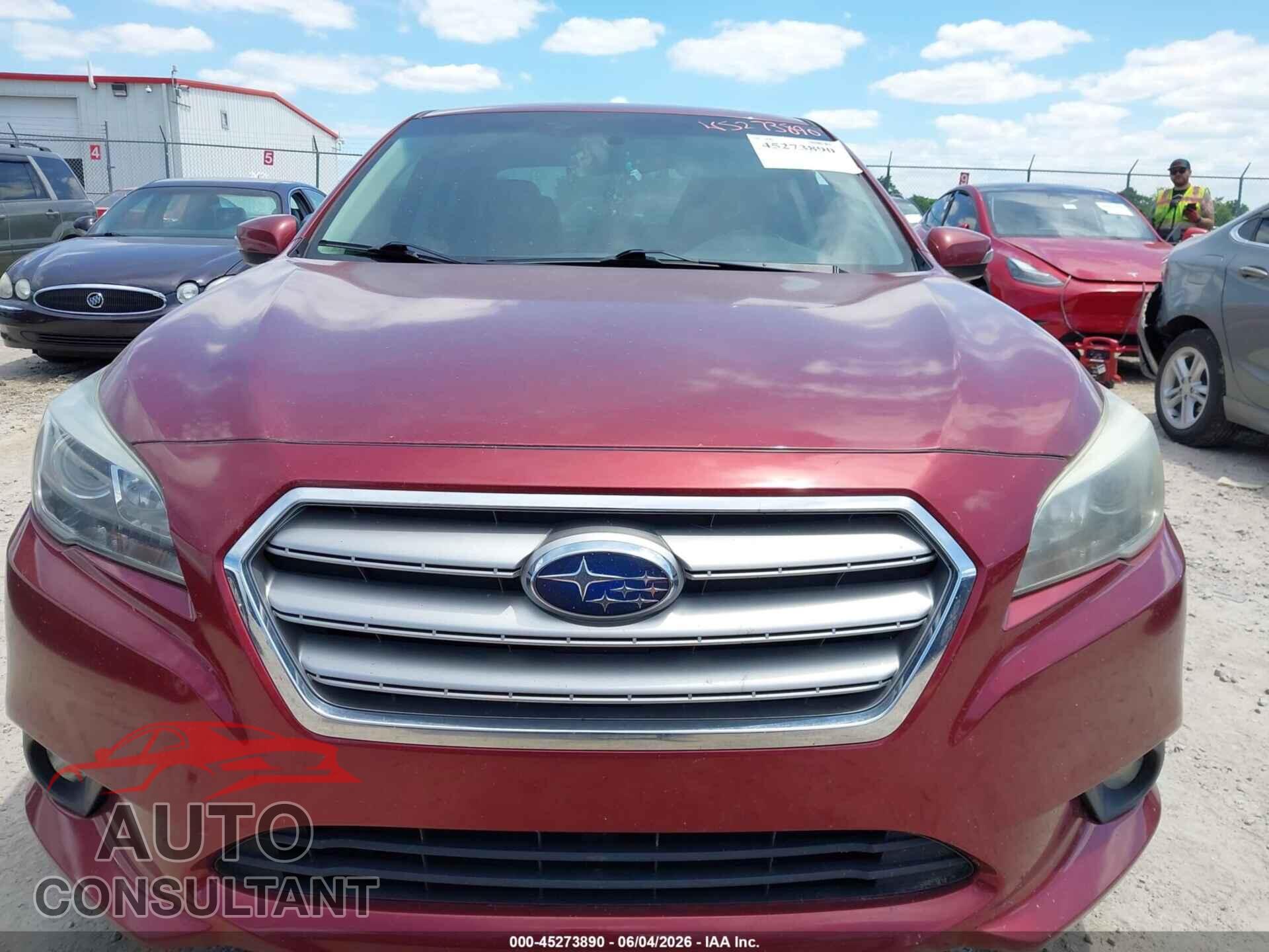 SUBARU LEGACY 2016 - 4S3BNBJ65G3041788